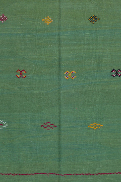 District Loom Kilim Scatter Rug Safa