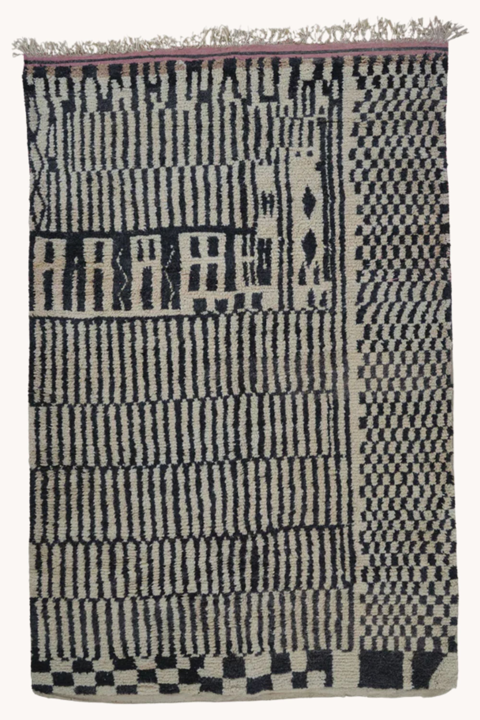 District Loom Beni Ouarain Area Rug Semita