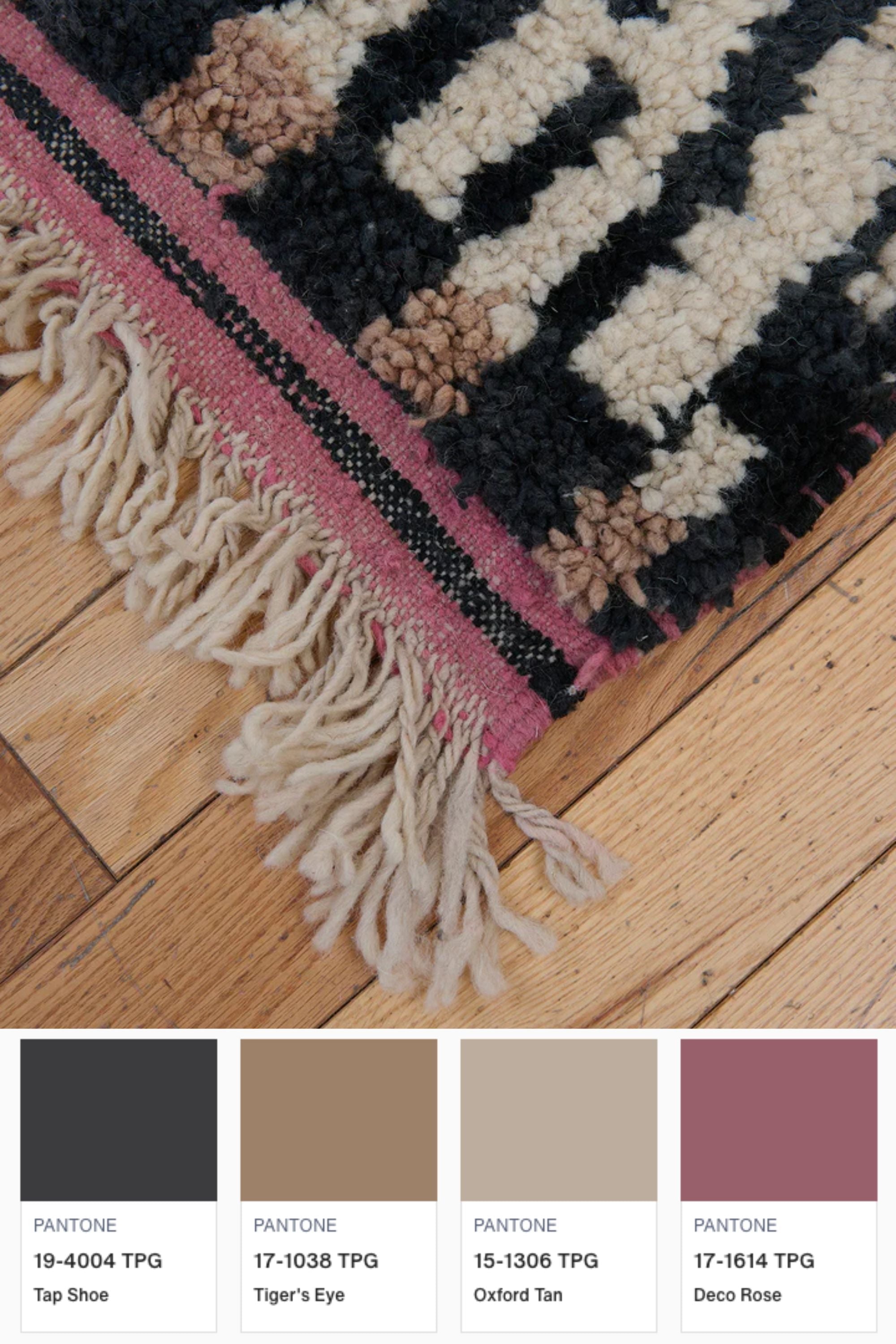 District Loom Beni Ouarain Area Rug Semita