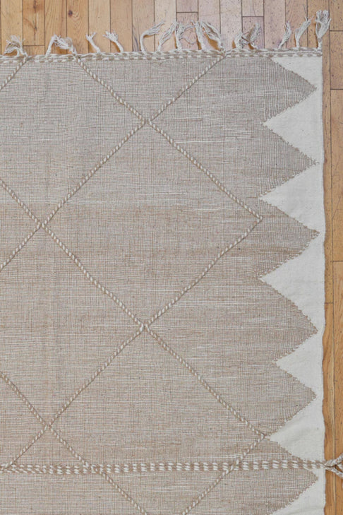 District Loom Flatweave Area Rug Taupe 02