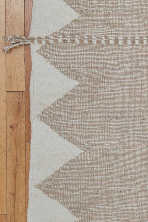District Loom Flatweave Area Rug Taupe 02