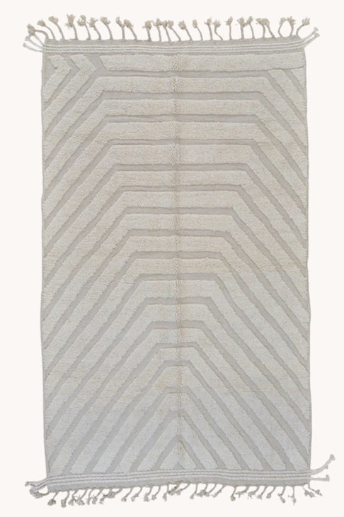 District Loom Modern Beni Ouarain Area Rug Betonica