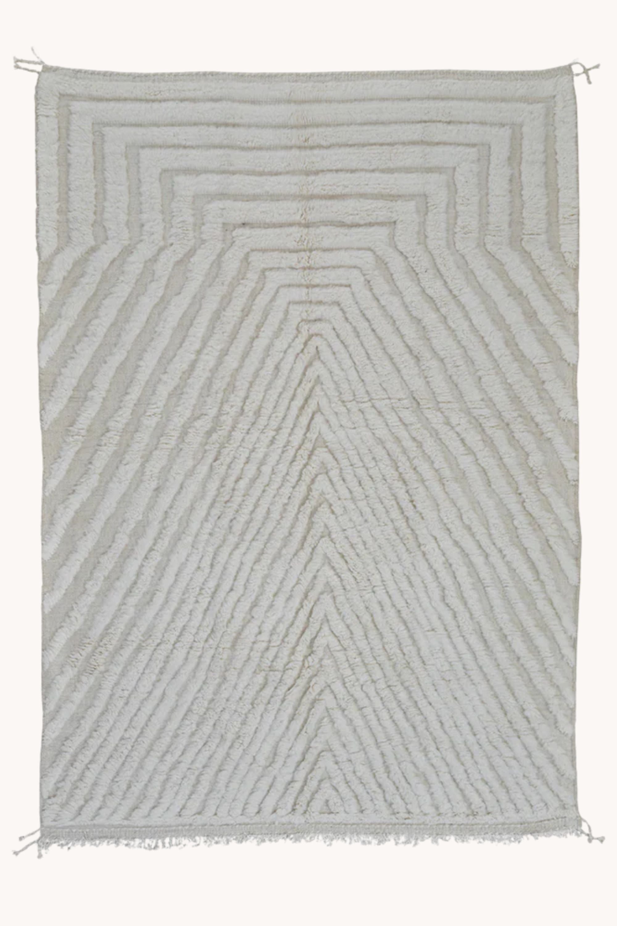 District Loom Modern Beni Ouarain Area Rug Alisma
