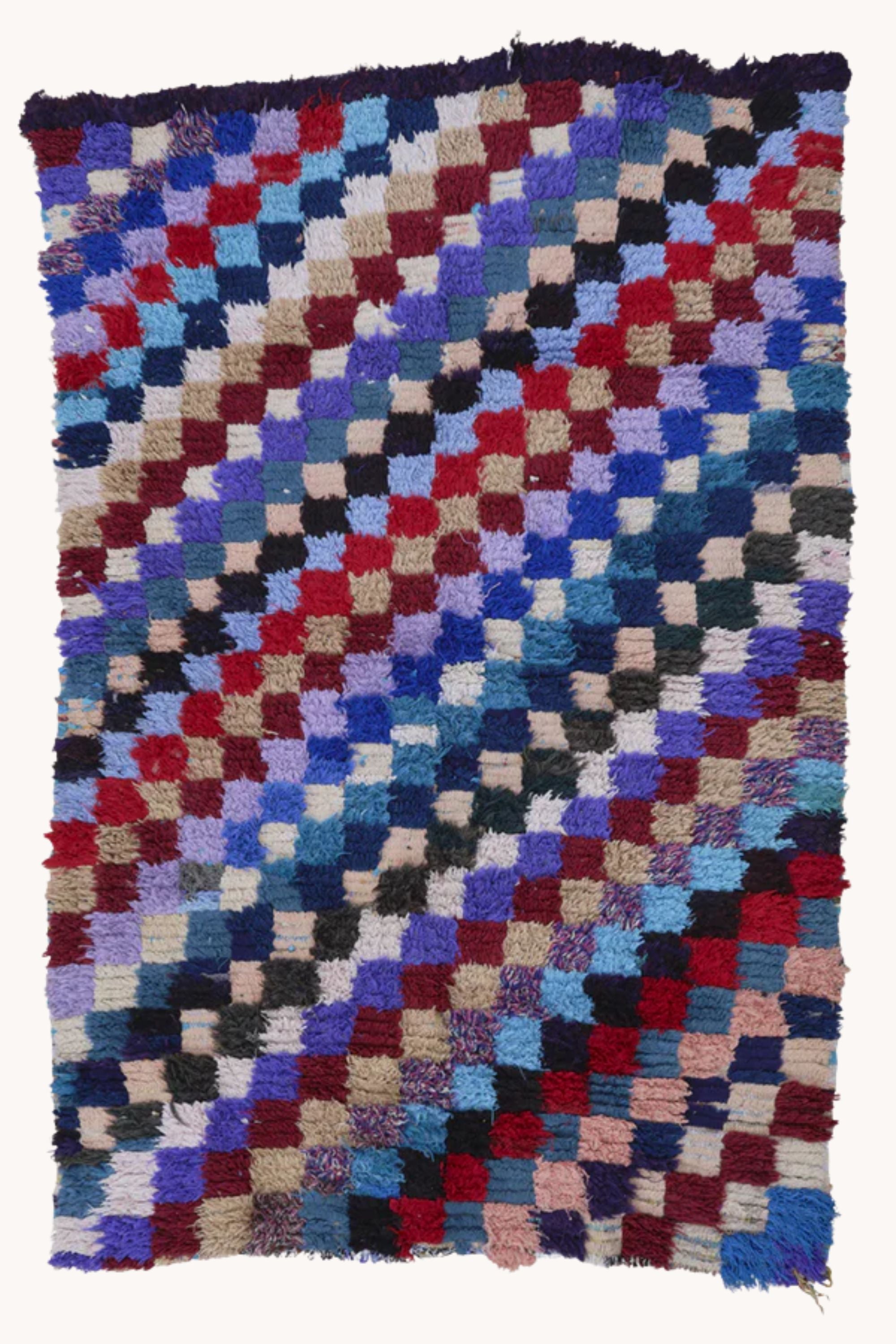 District Loom Boucherouite Scatter Rug BOU01