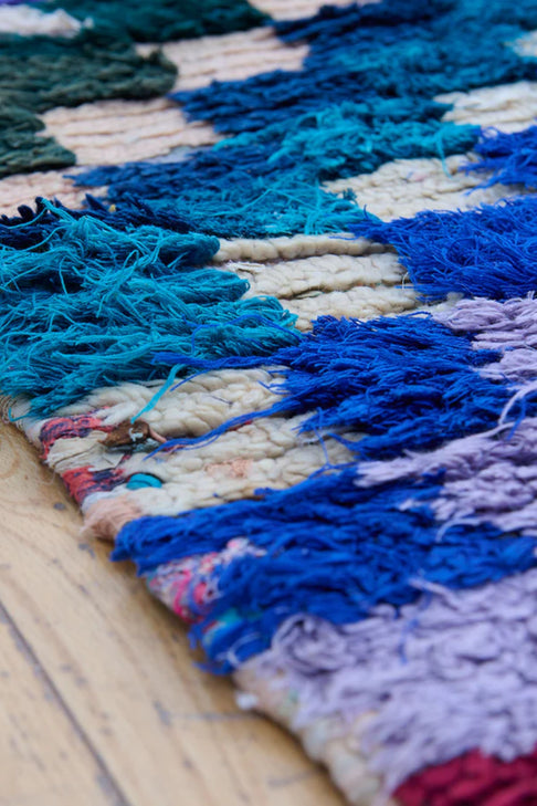 District Loom Boucherouite Scatter Rug BOU01