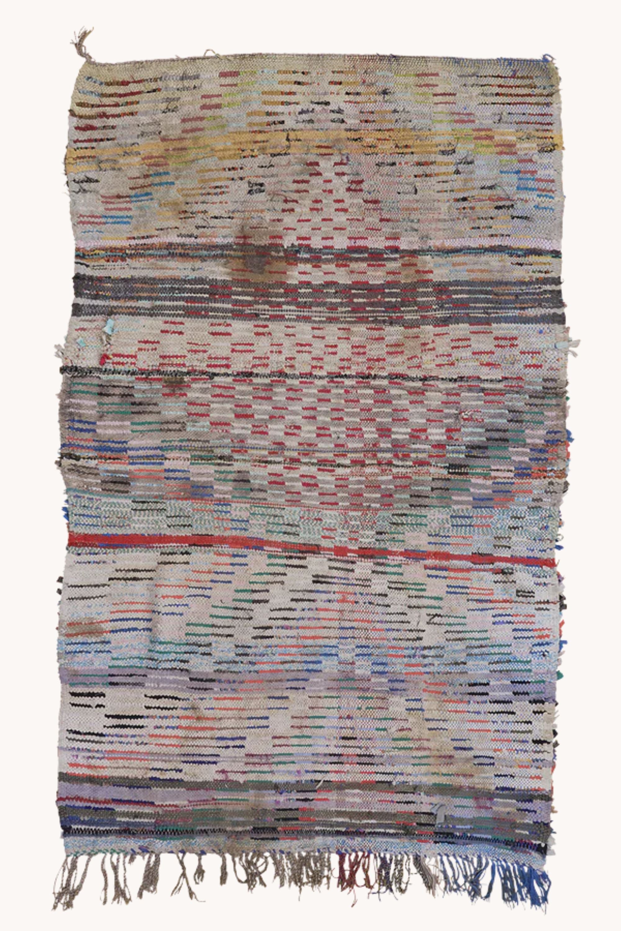 District Loom Boucherouite Scatter Rug BOU02