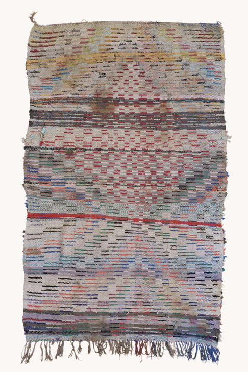 District Loom Boucherouite Scatter Rug BOU02