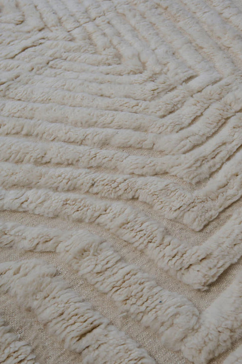 District Loom Modern Beni Ouarain Area Rug Alisma