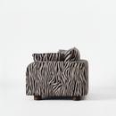 District Loom X Dusty Deco Miles Love Seat Zebra