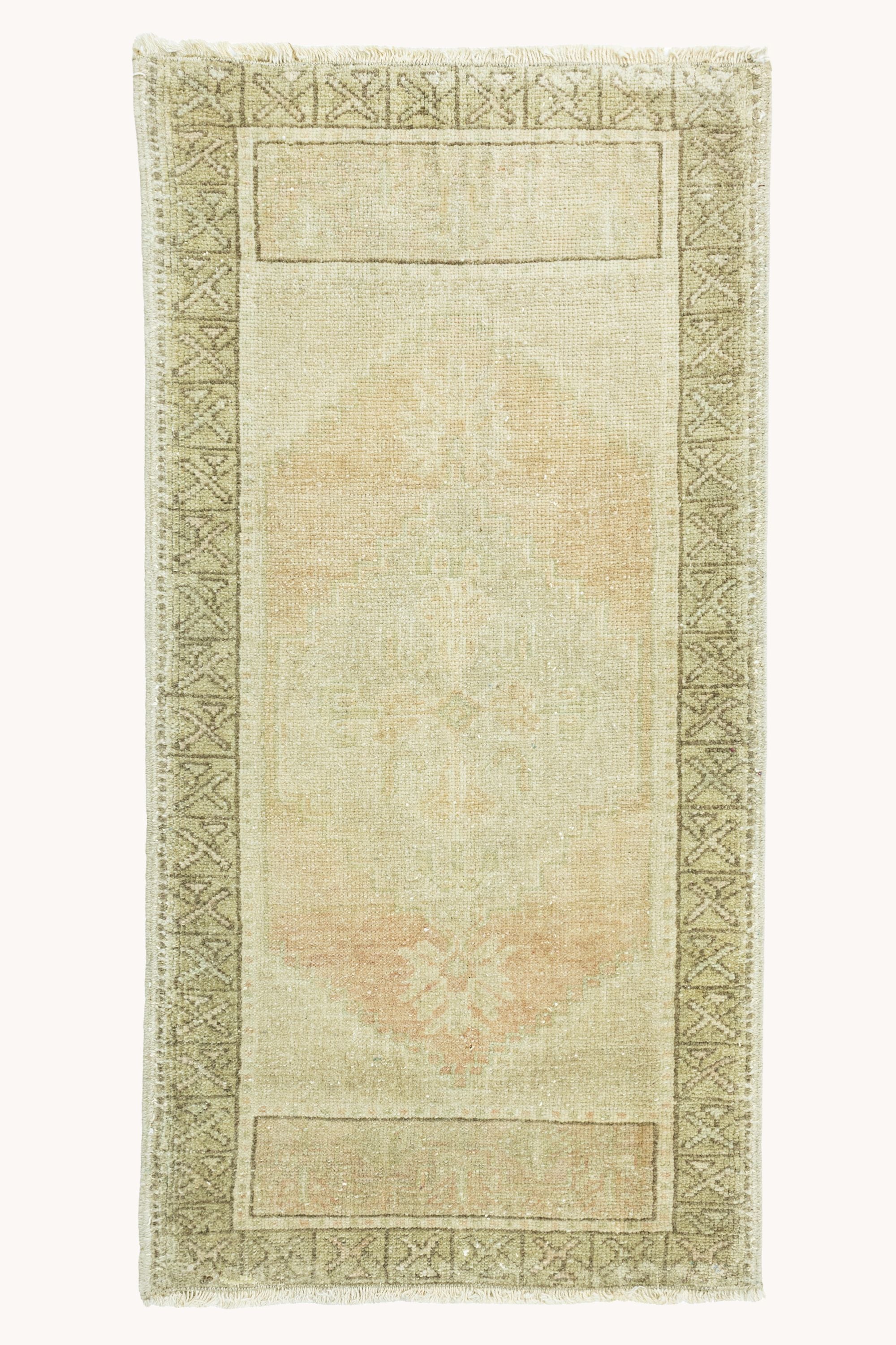 District Loom Vintage Turkish Mini Rug No. 758
