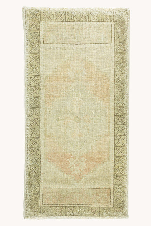 District Loom Vintage Turkish Mini Rug No. 758