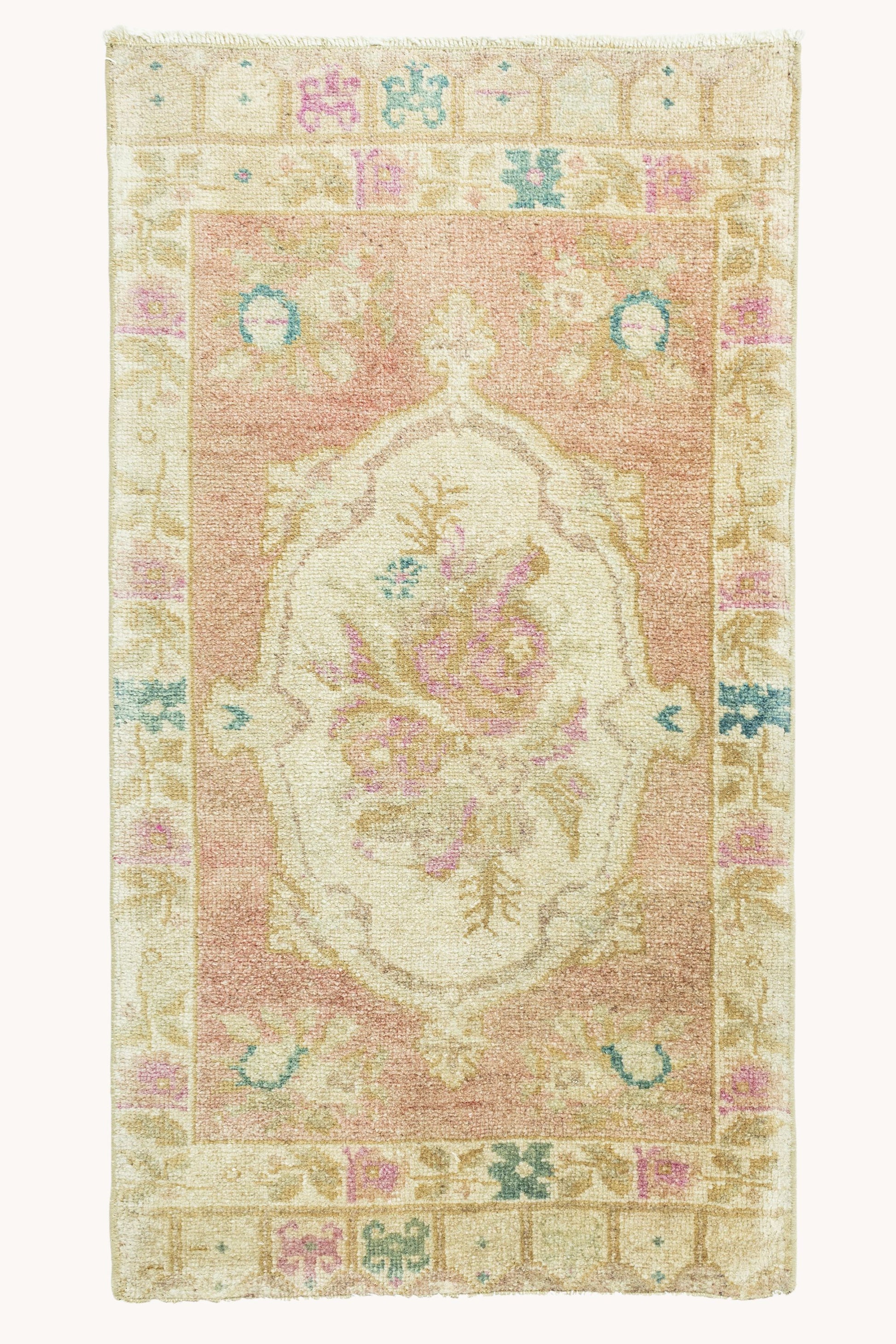 District Loom Vintage Turkish Mini Rug No. 759