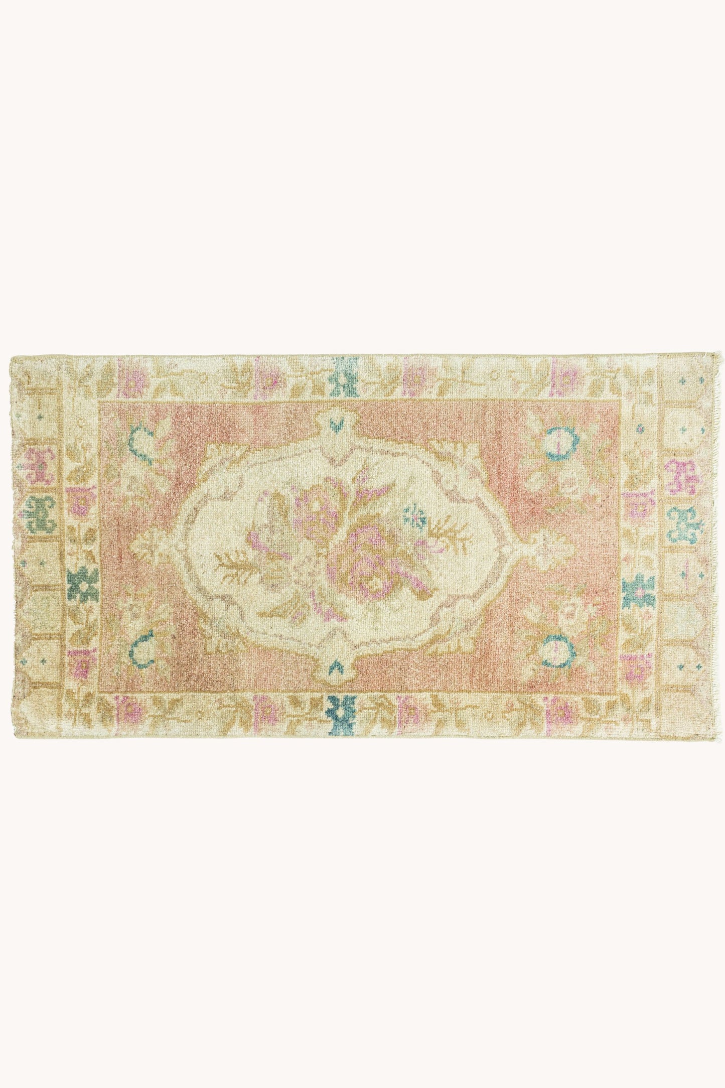 District Loom Vintage Turkish Mini Rug No. 759
