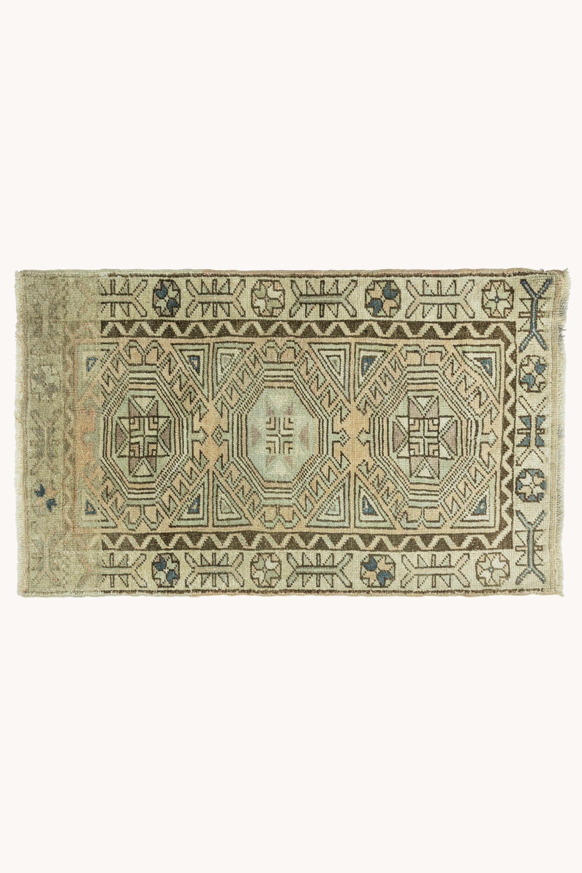 District Loom Vintage Turkish Mini Rug No. 761