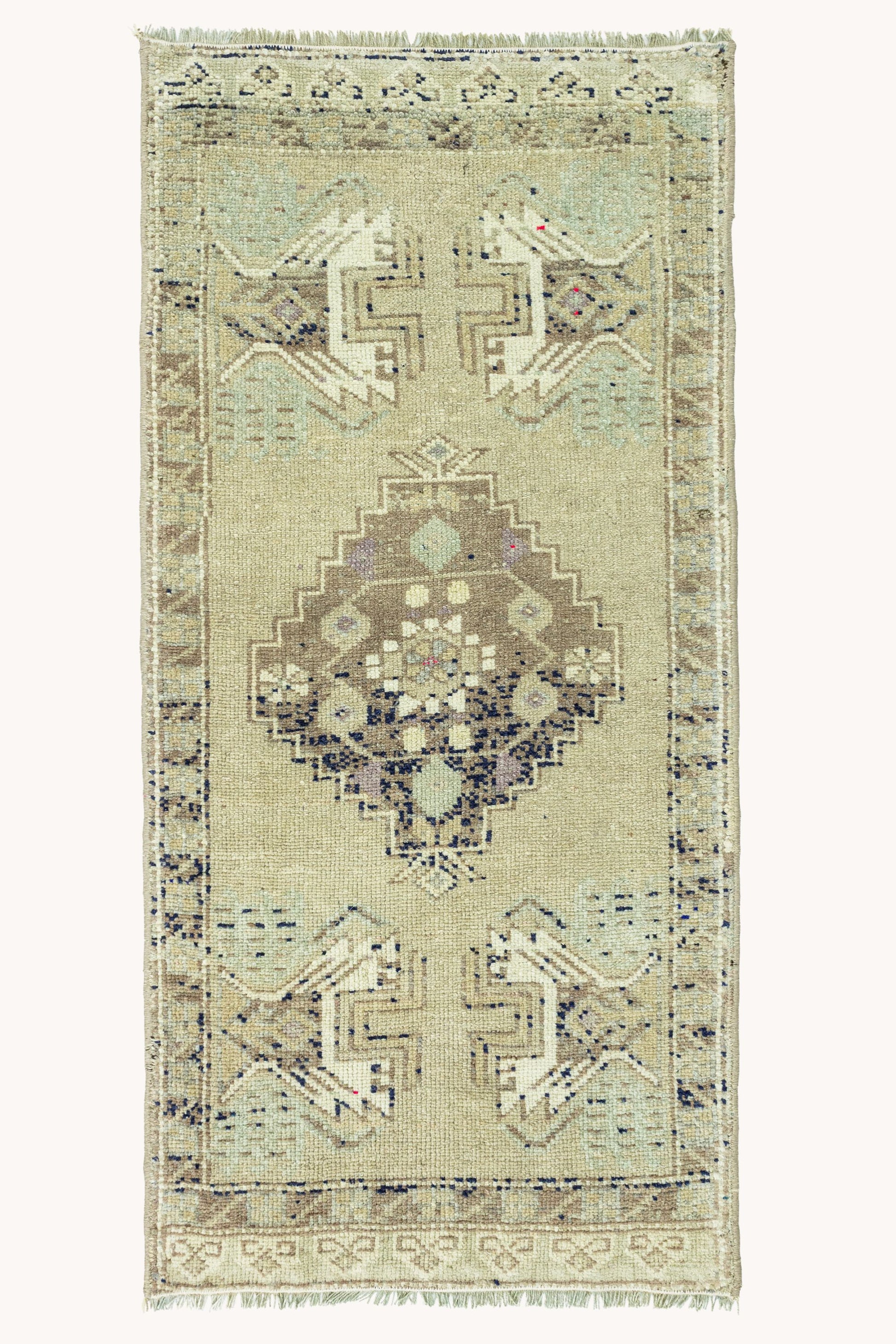 District Loom Vintage Turkish Mini Rug No. 762