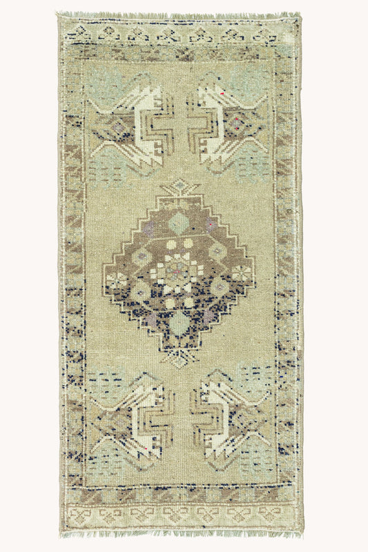 District Loom Vintage Turkish Mini Rug No. 762