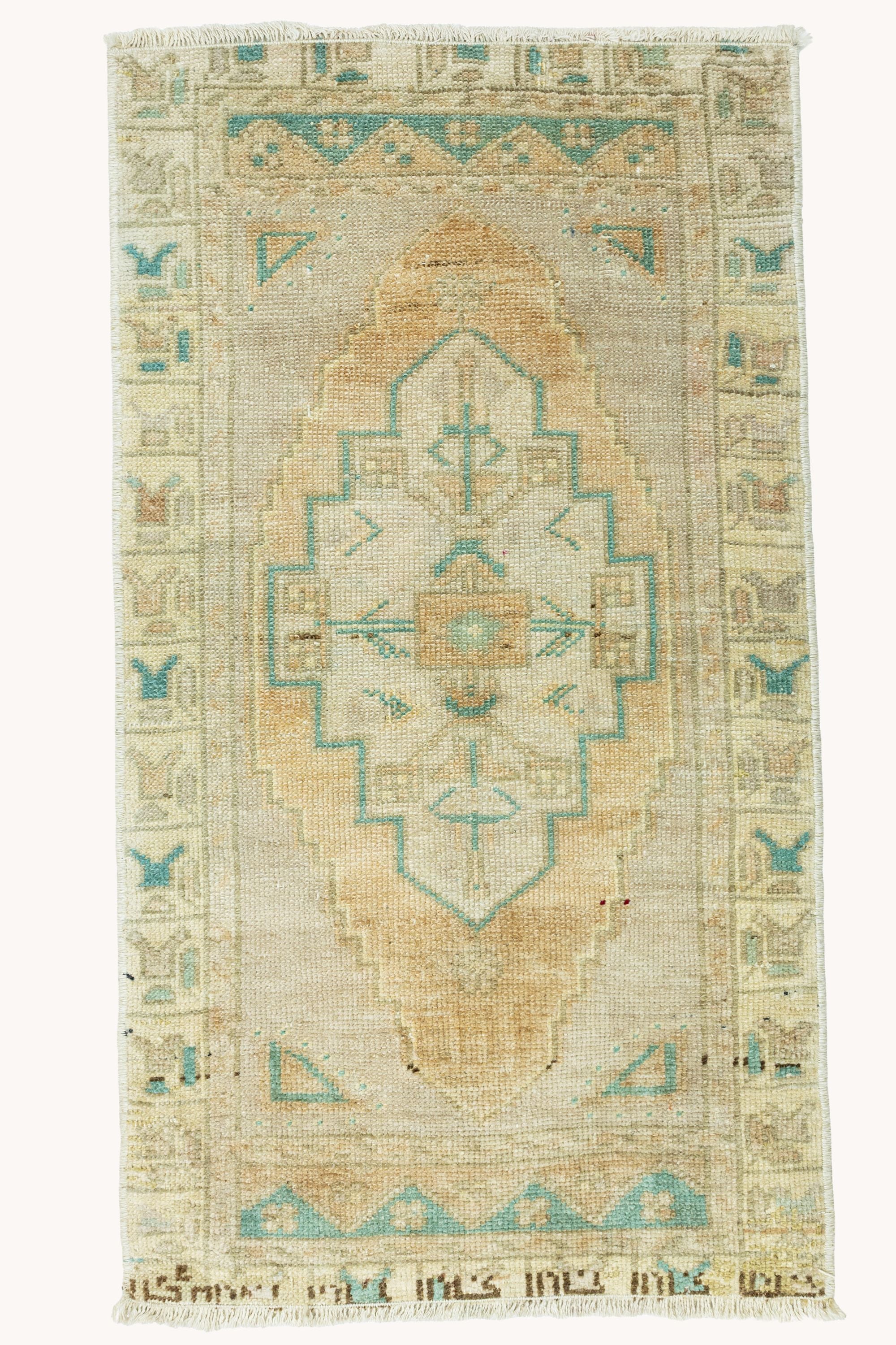 District Loom Vintage Turkish Mini Rug No. 763