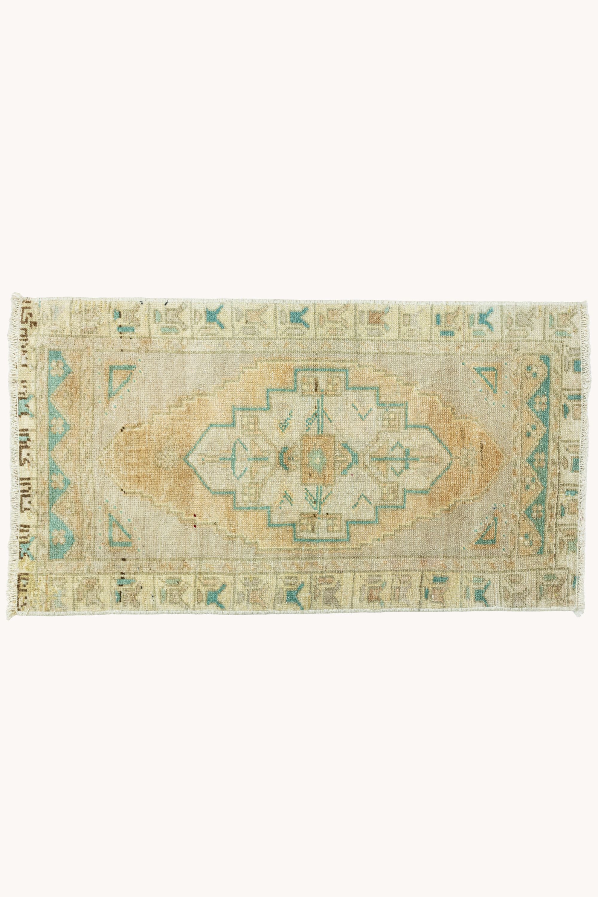District Loom Vintage Turkish Mini Rug No. 763