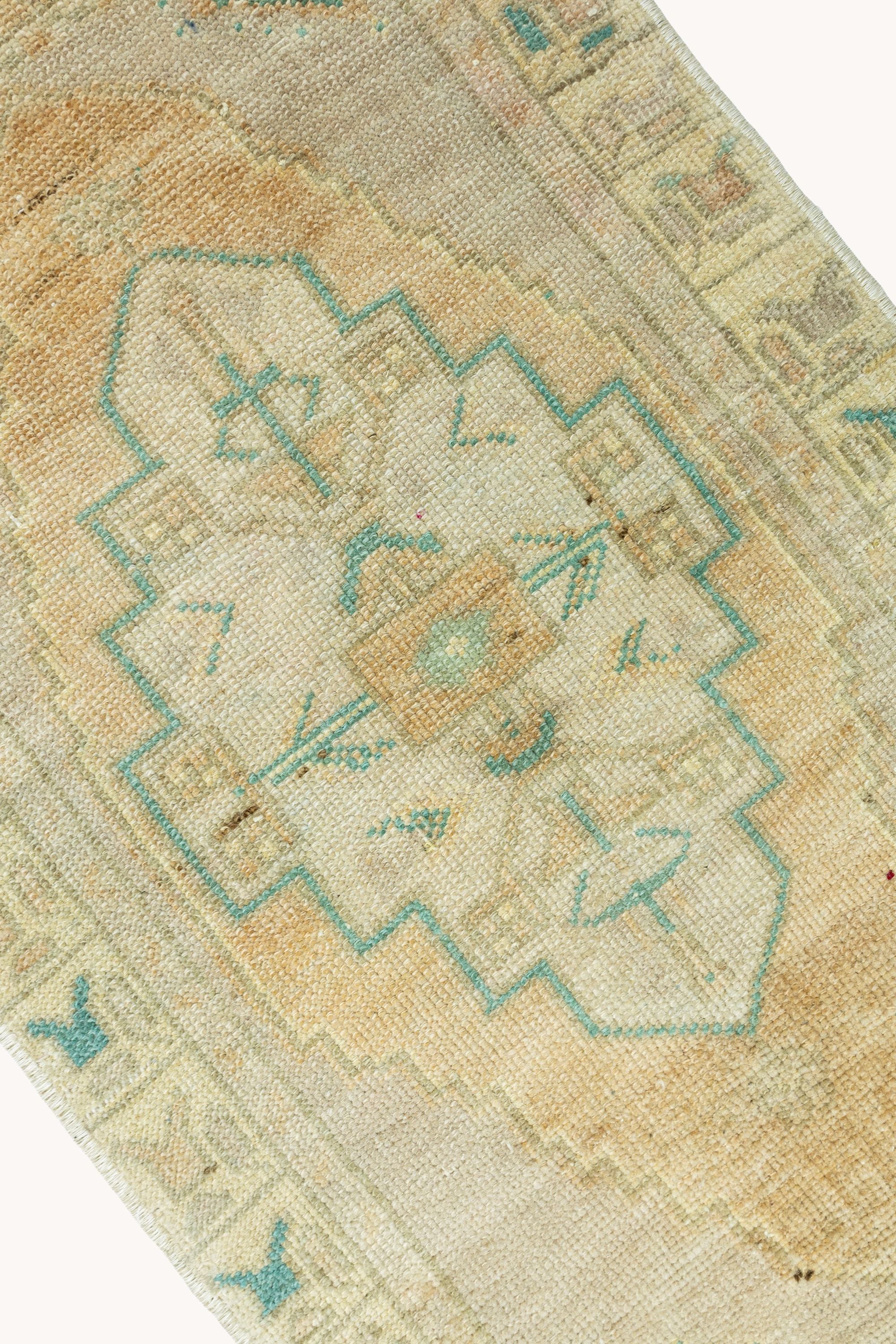 District Loom Vintage Turkish Mini Rug No. 763