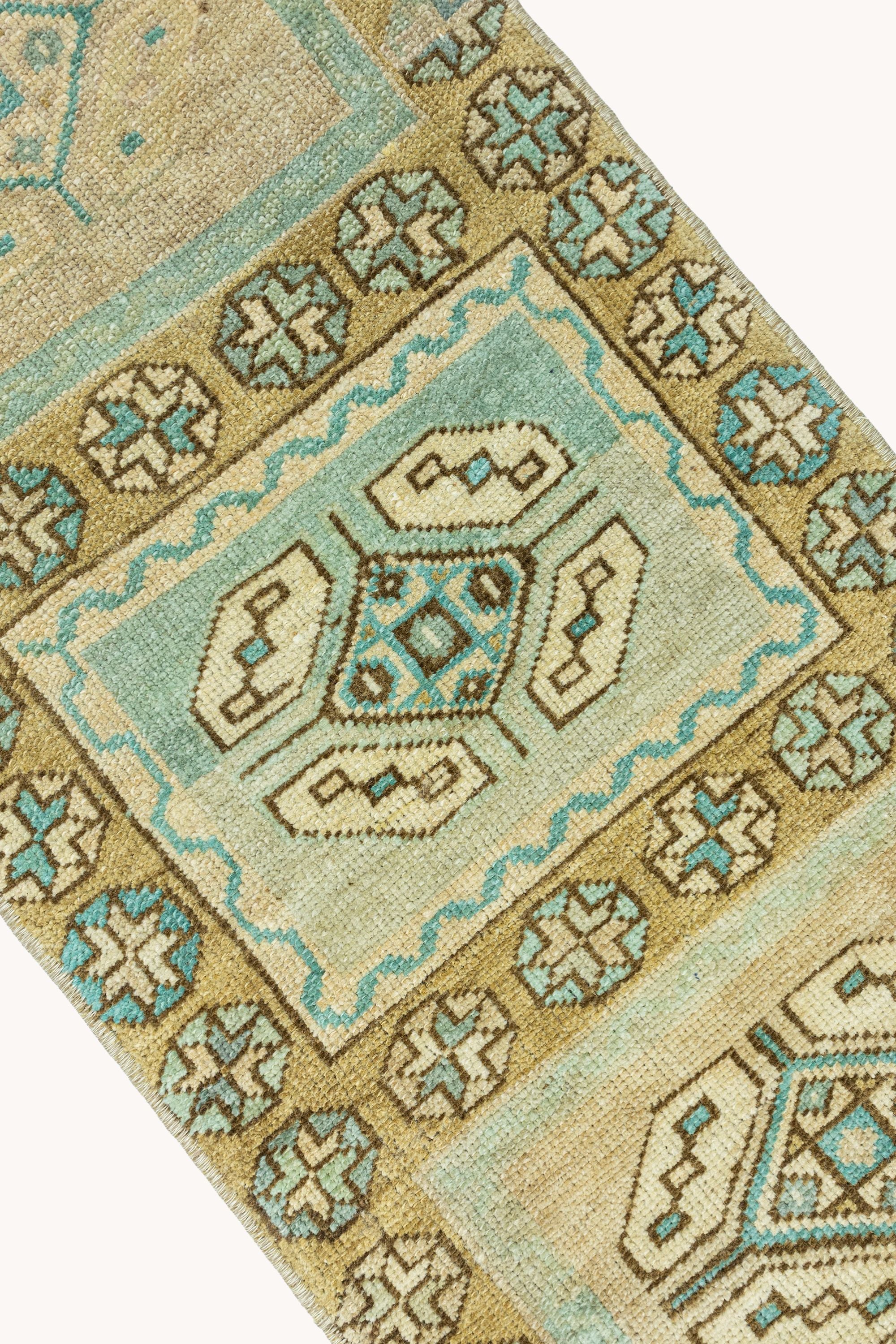 Vintage Turkish Mini Rug No. 764 | 1