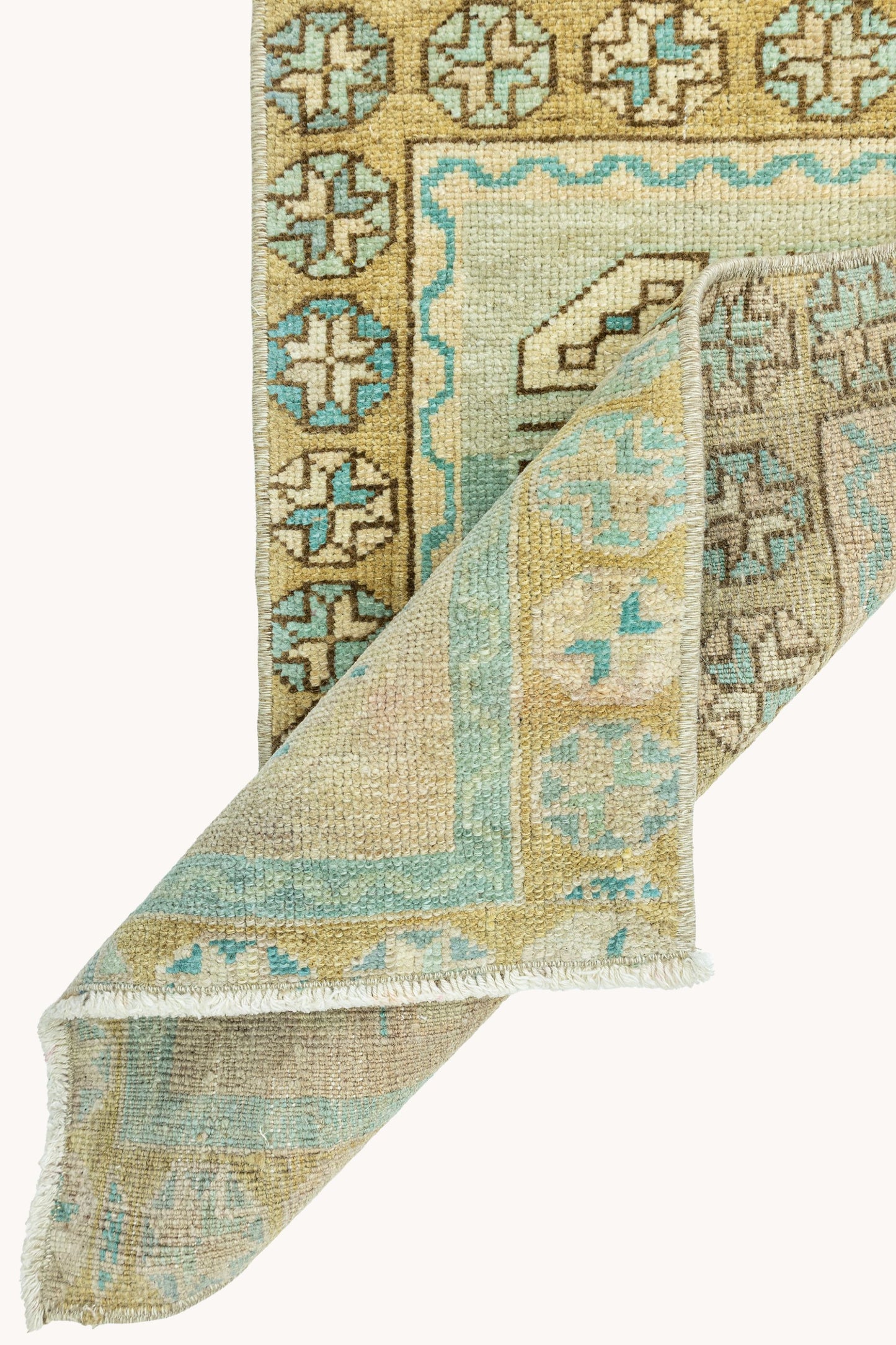 Vintage Turkish Mini Rug No. 764 | 1'6 x 3'2