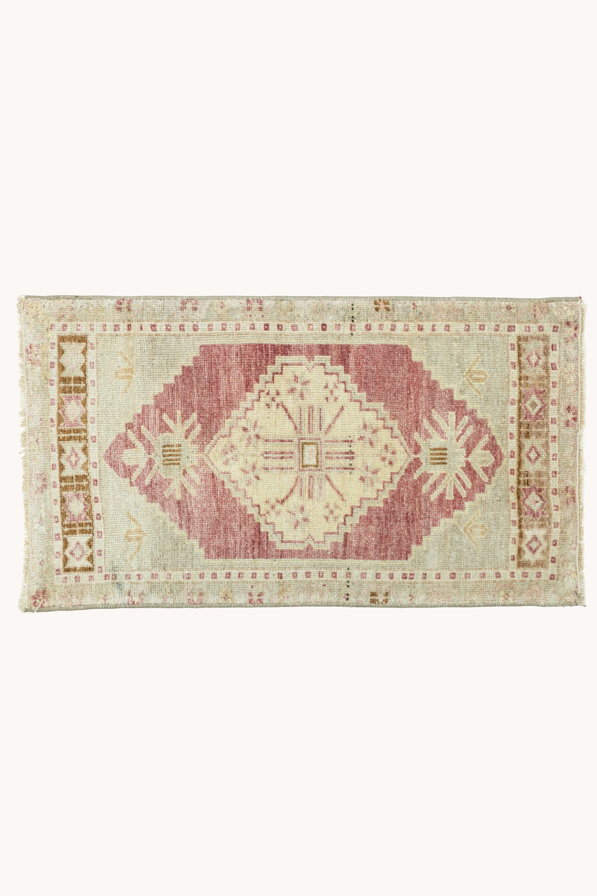 District Loom Vintage Turkish Mini Rug No. 765
