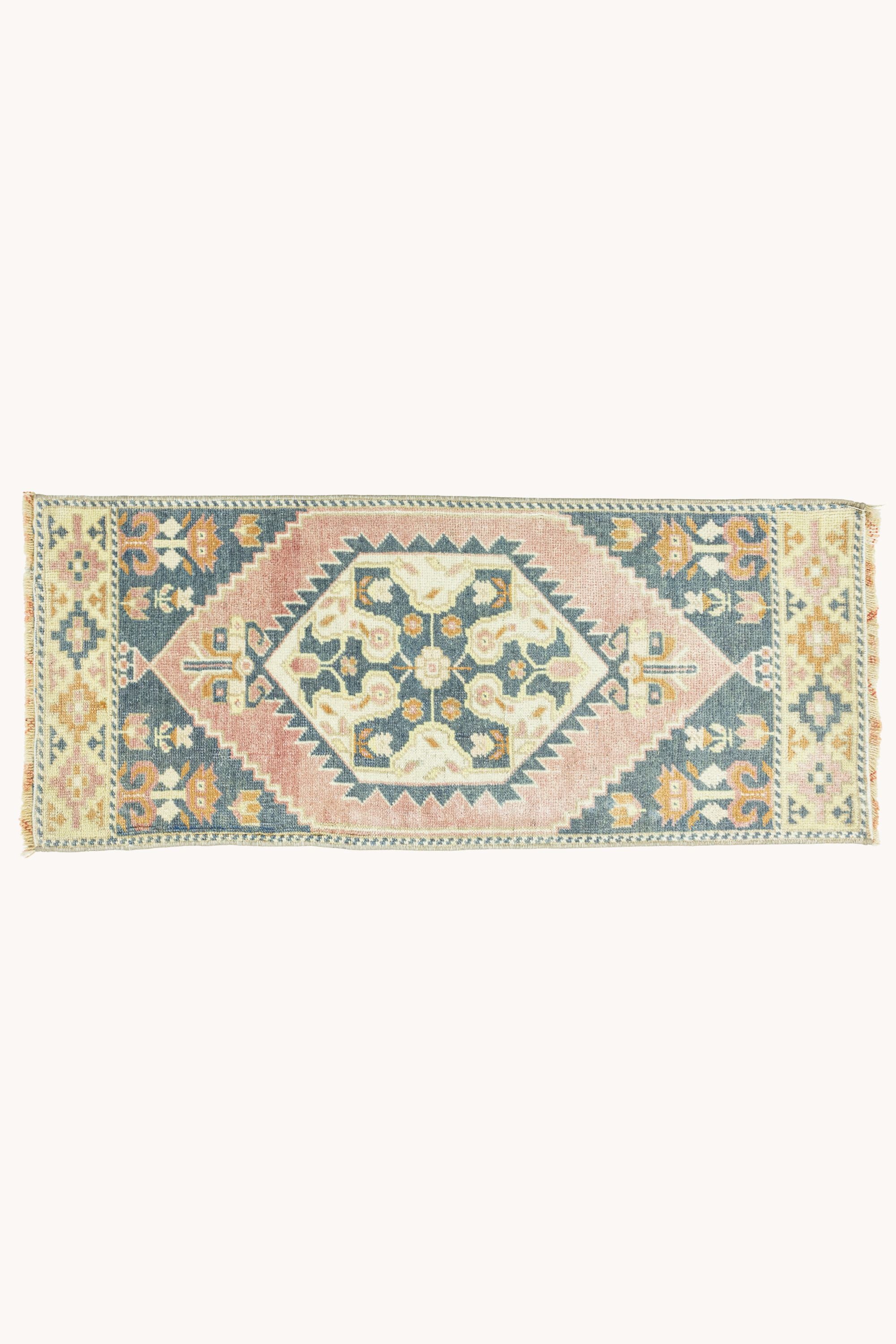 District Loom Vintage Turkish Mini Rug No. 766