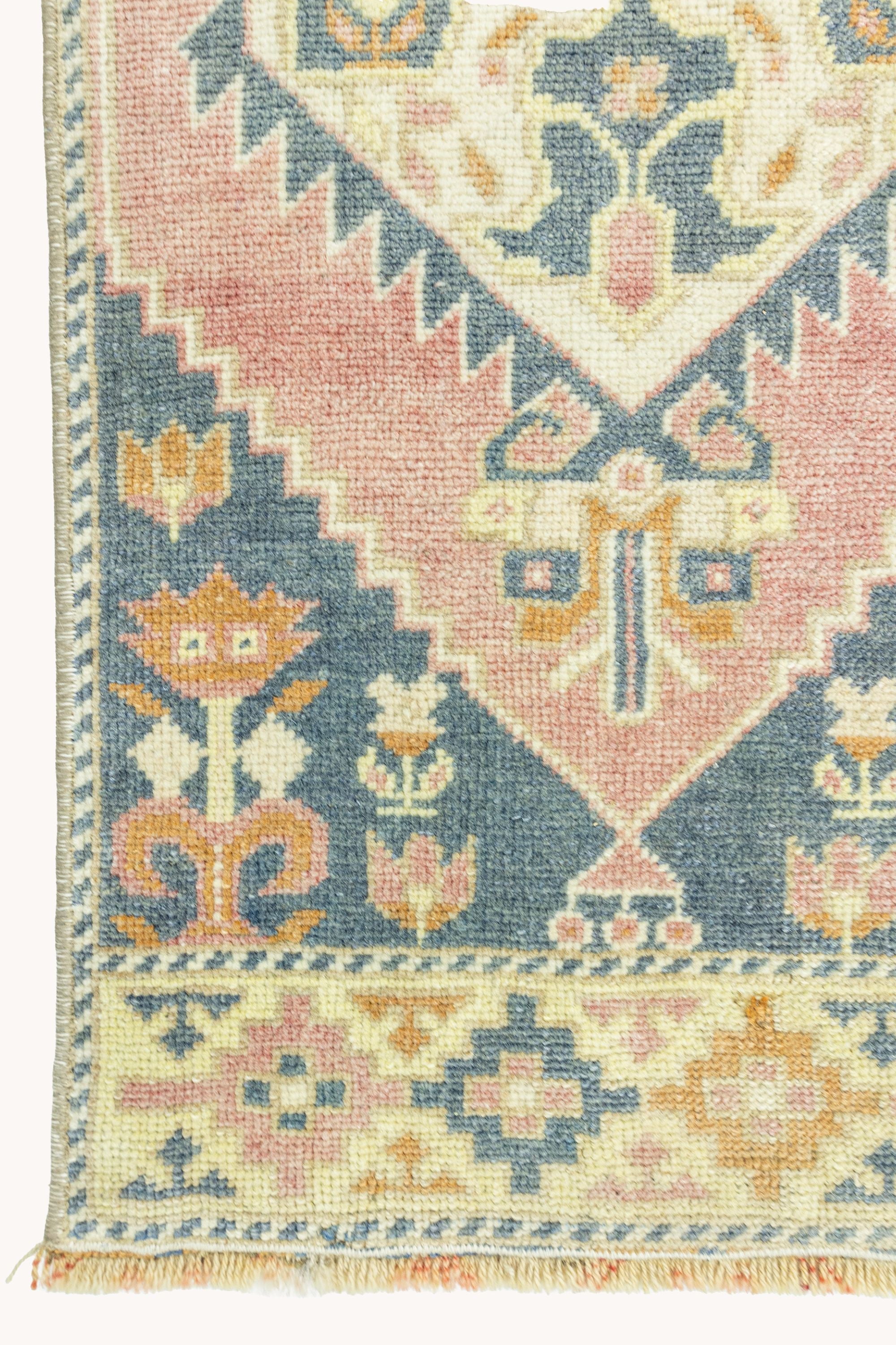 District Loom Vintage Turkish Mini Rug No. 766