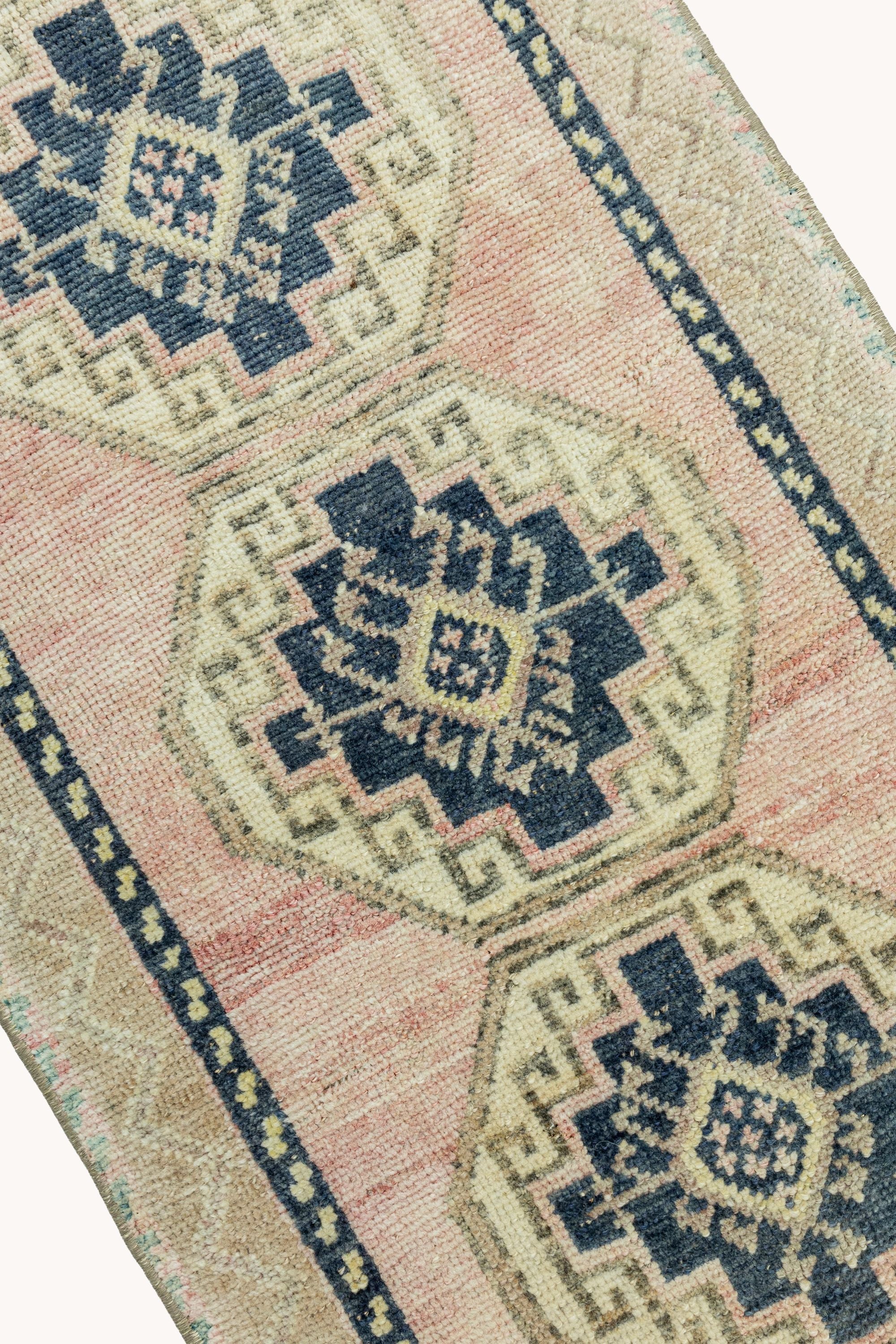 District Loom Vintage Turkish Mini Rug No. 767