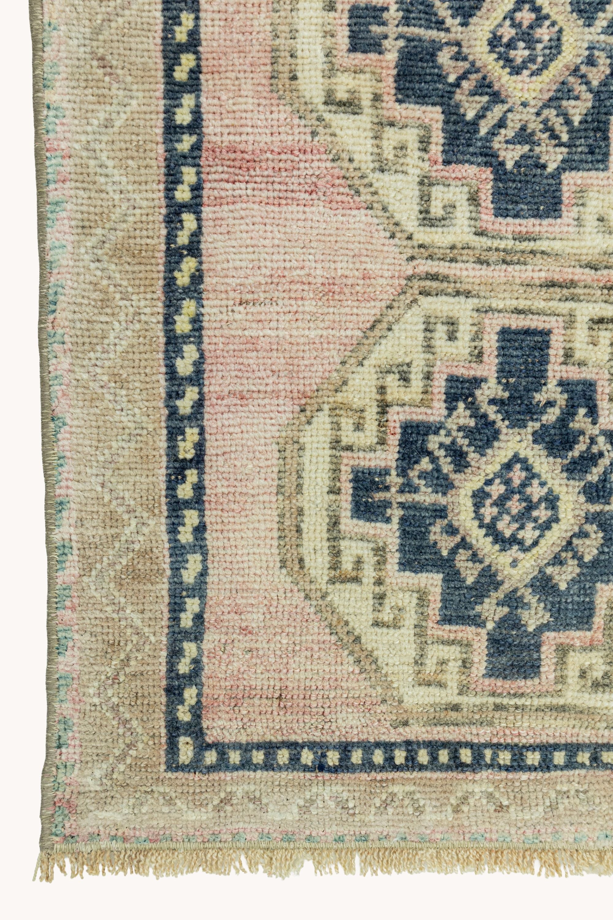District Loom Vintage Turkish Mini Rug No. 767