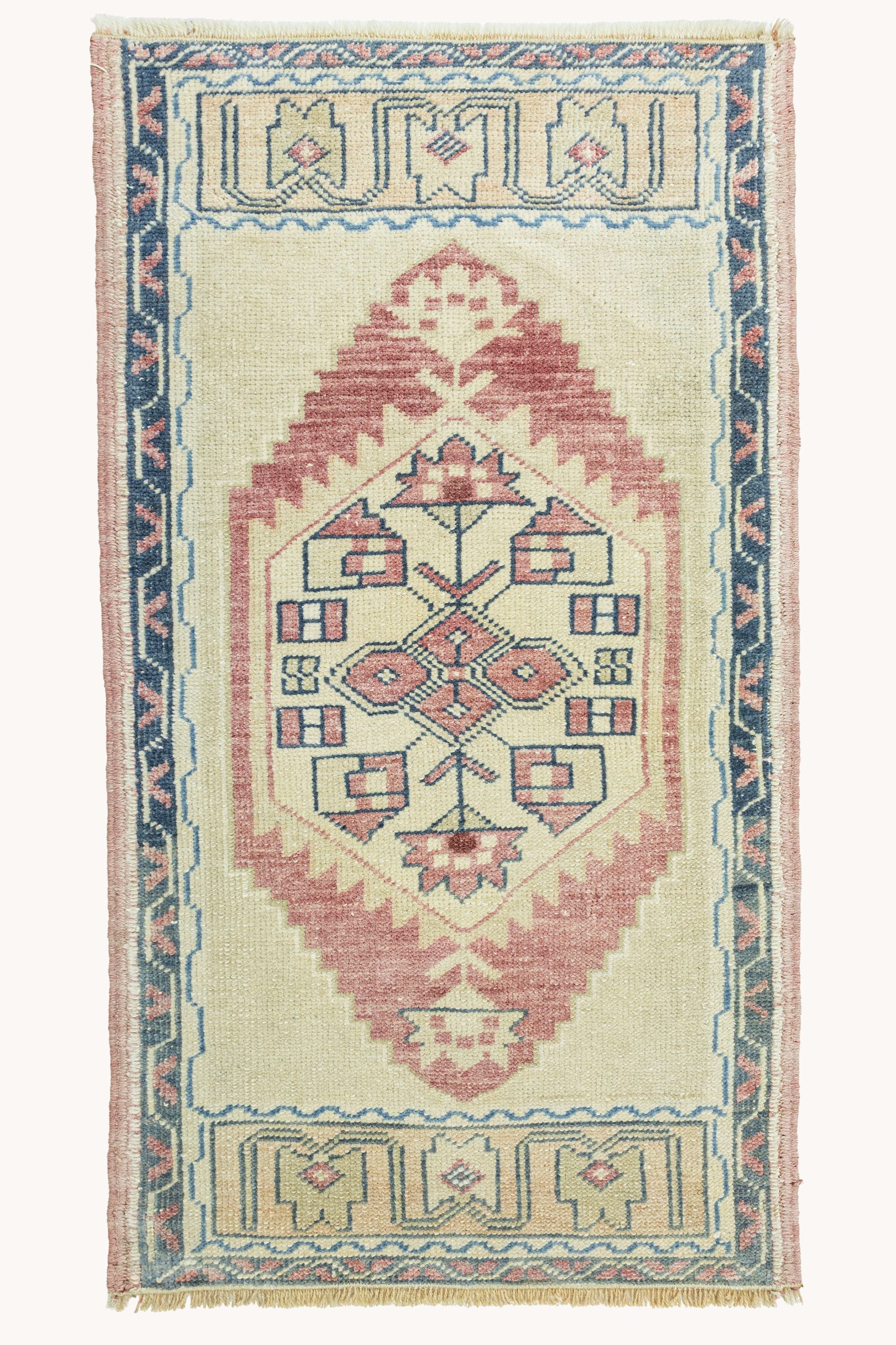 District Loom Vintage Turkish Mini Rug No. 768