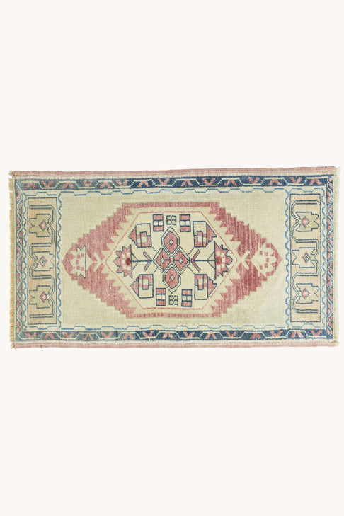 District Loom Vintage Turkish Mini Rug No. 768