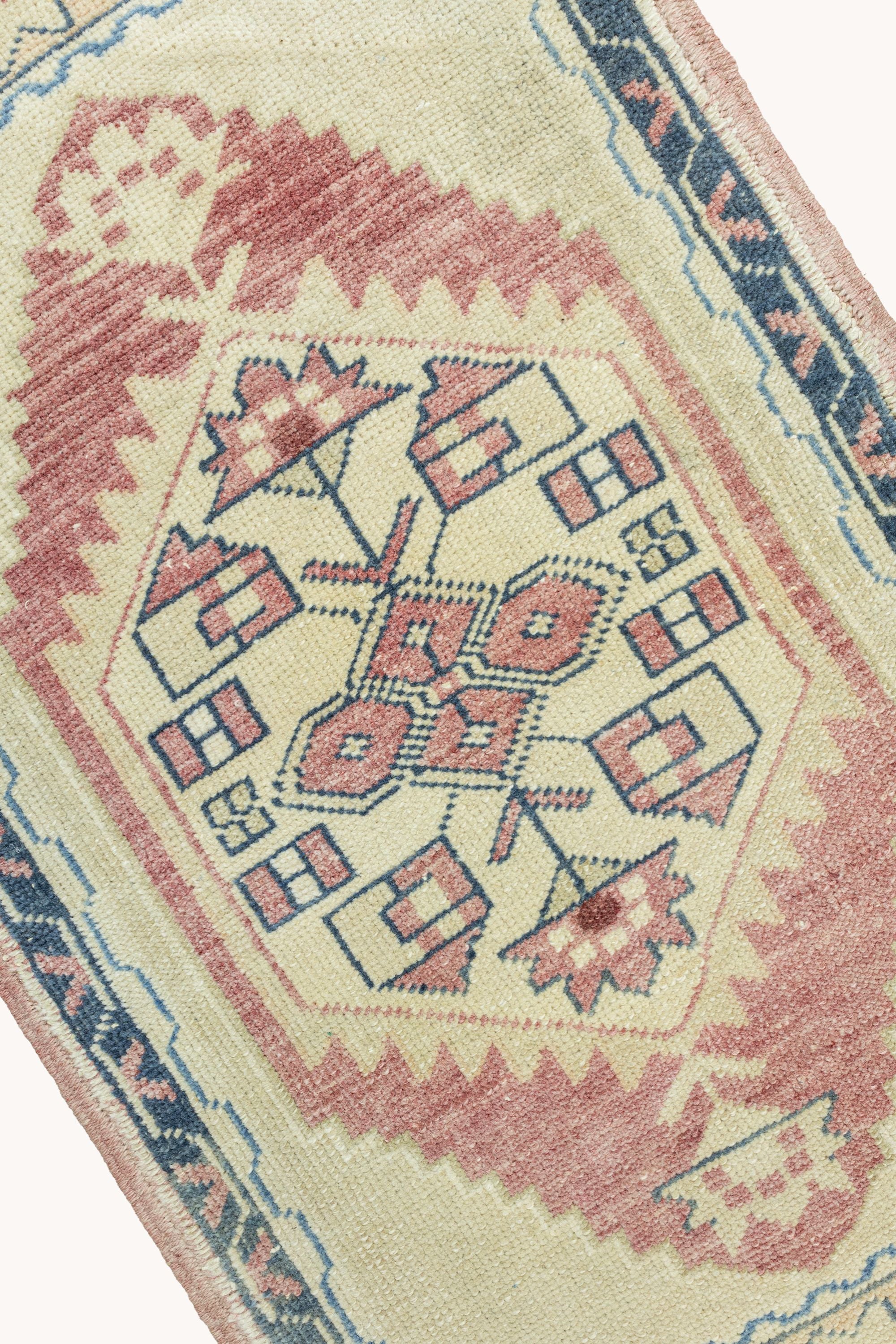 District Loom Vintage Turkish Mini Rug No. 768