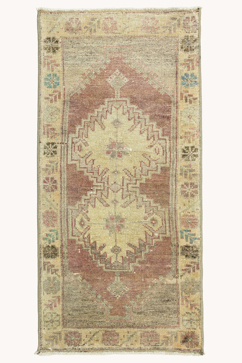District Loom Vintage Turkish Mini Rug No. 769 