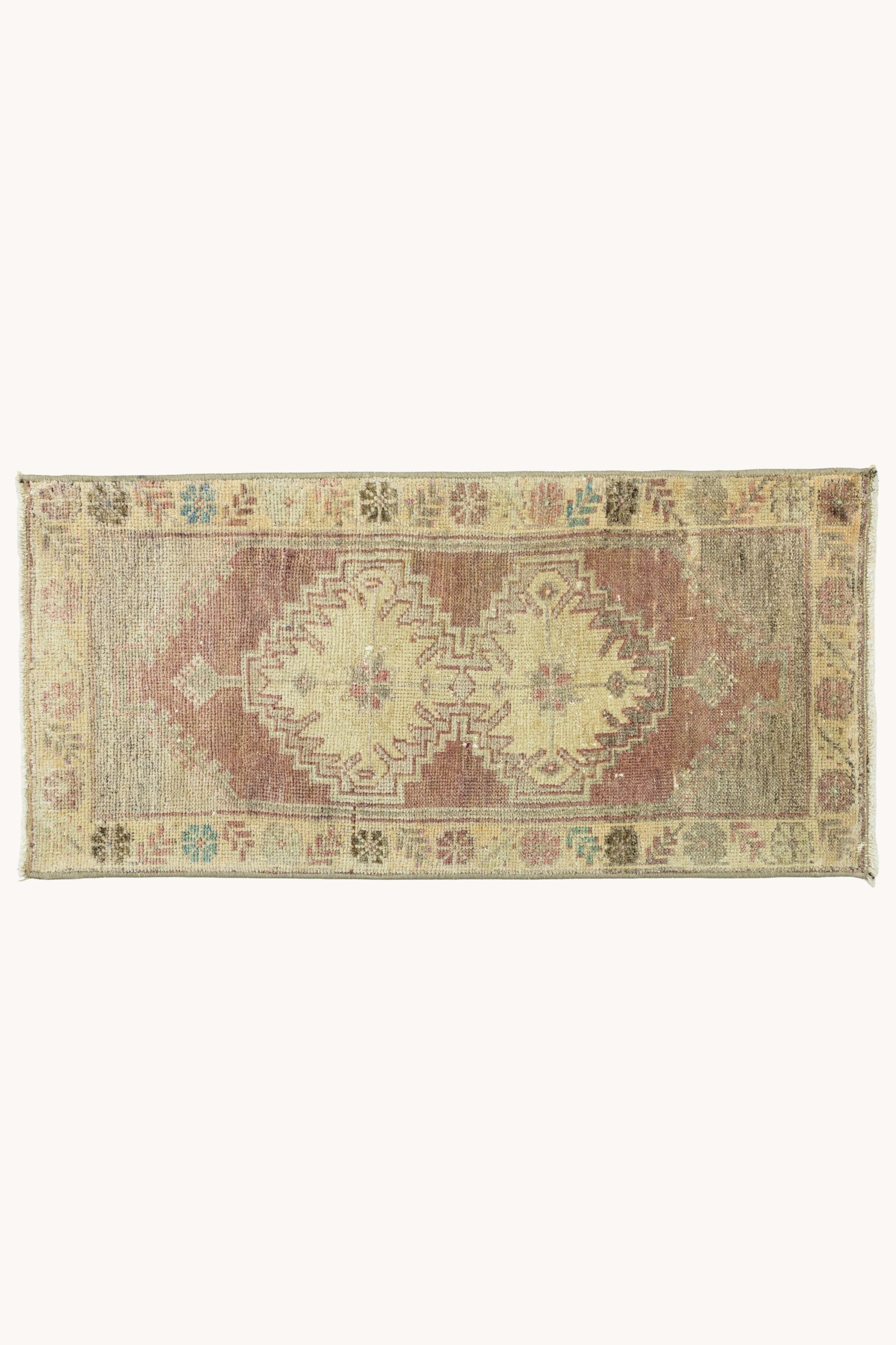 District Loom Vintage Turkish Mini Rug No. 769 