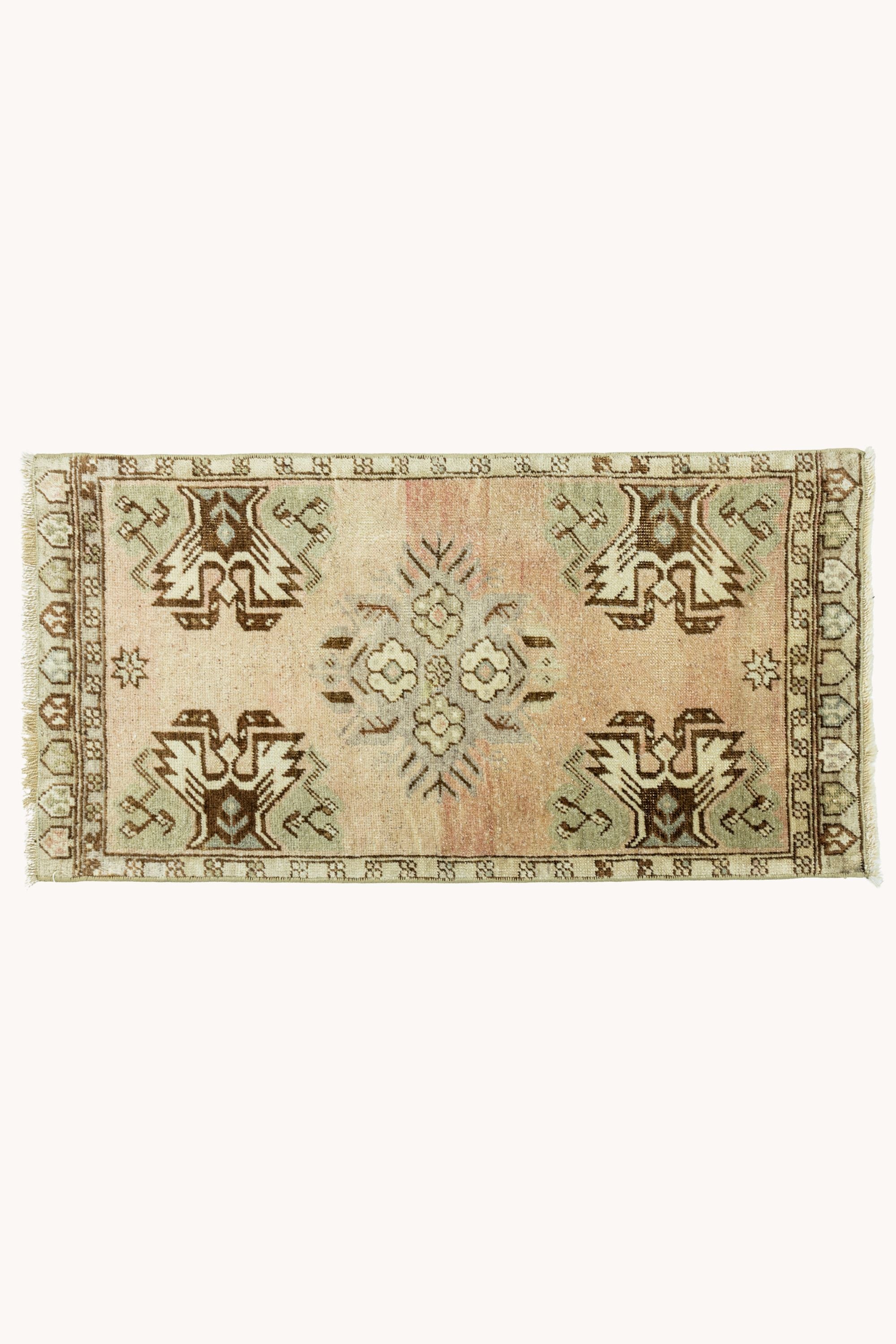 District Loom Vintage Turkish Mini Rug No. 772