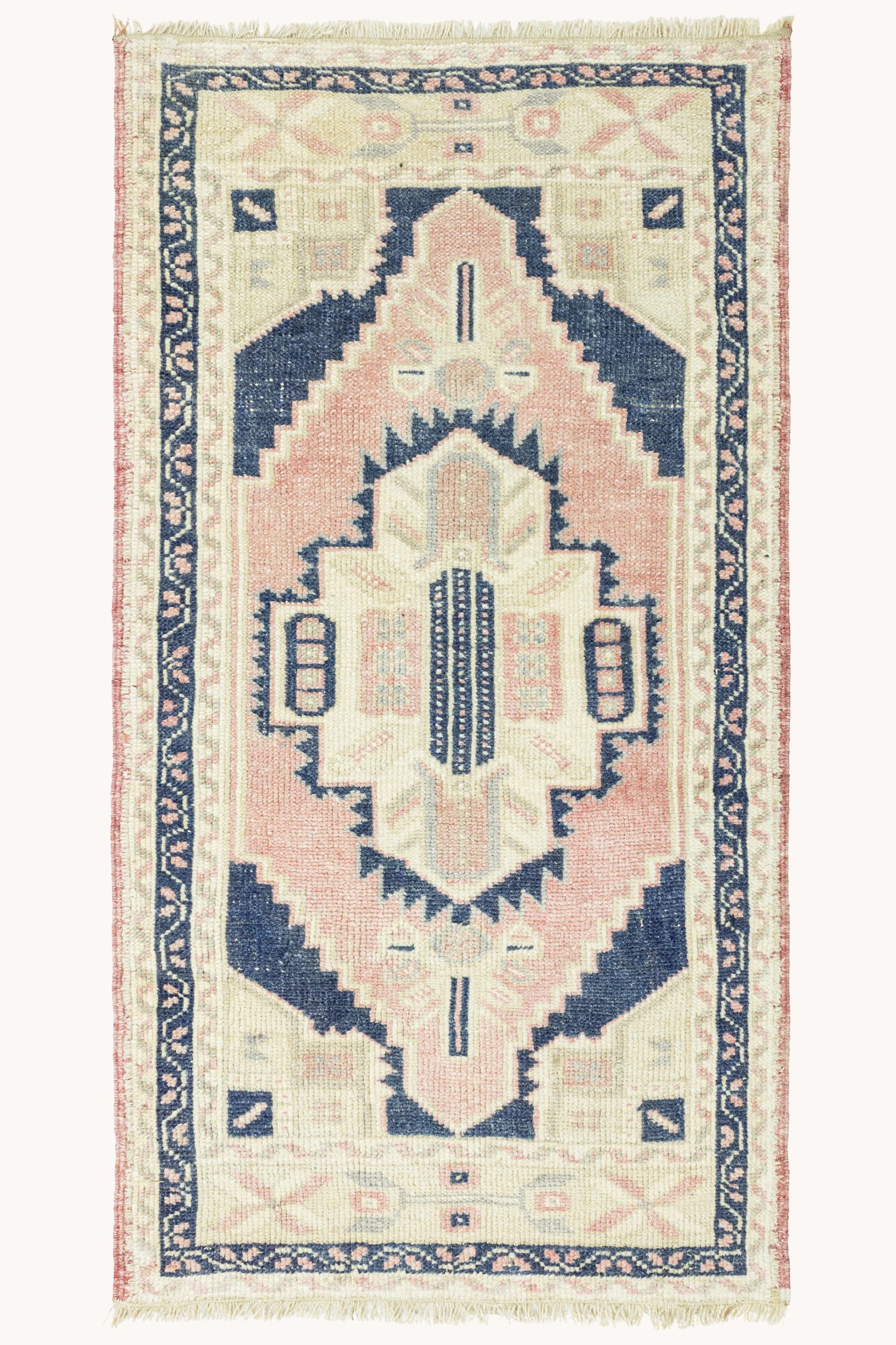 District Loom Vintage Turkish Mini Rug No. 774