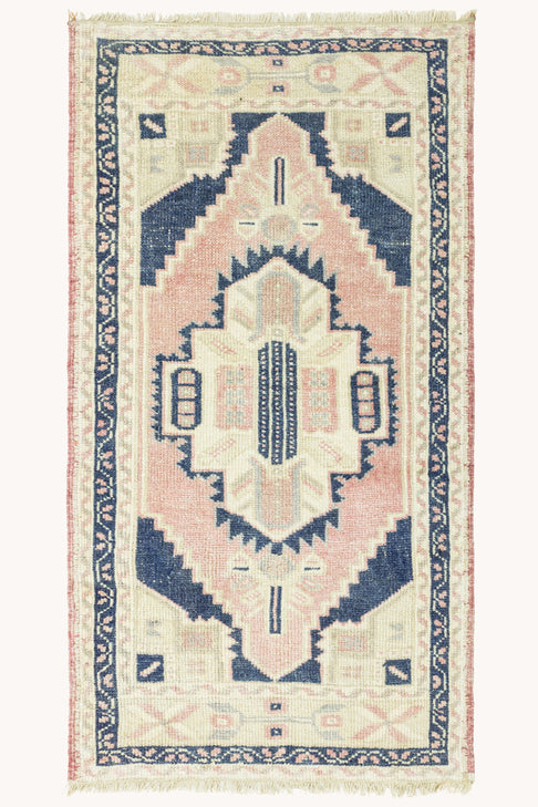 District Loom Vintage Turkish Mini Rug No. 774