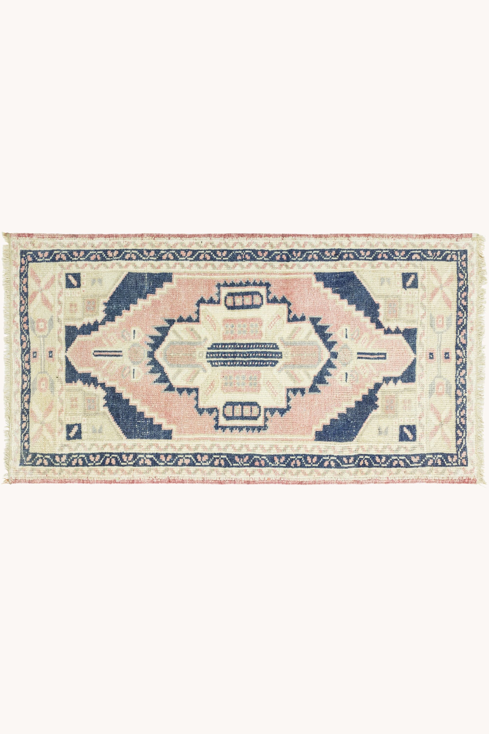 District Loom Vintage Turkish Mini Rug No. 774