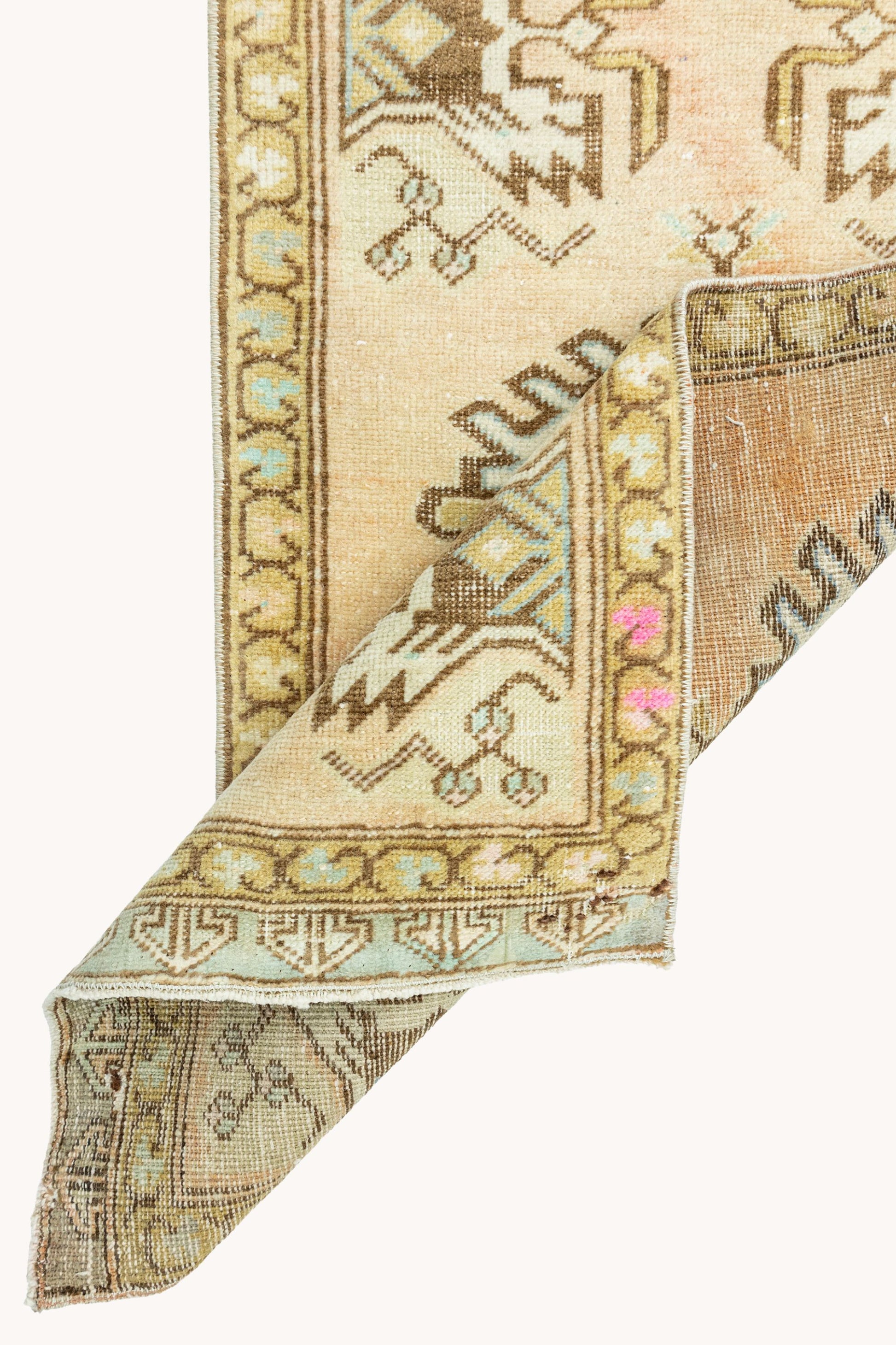 District Loom Vintage Turkish Mini Rug No. 778