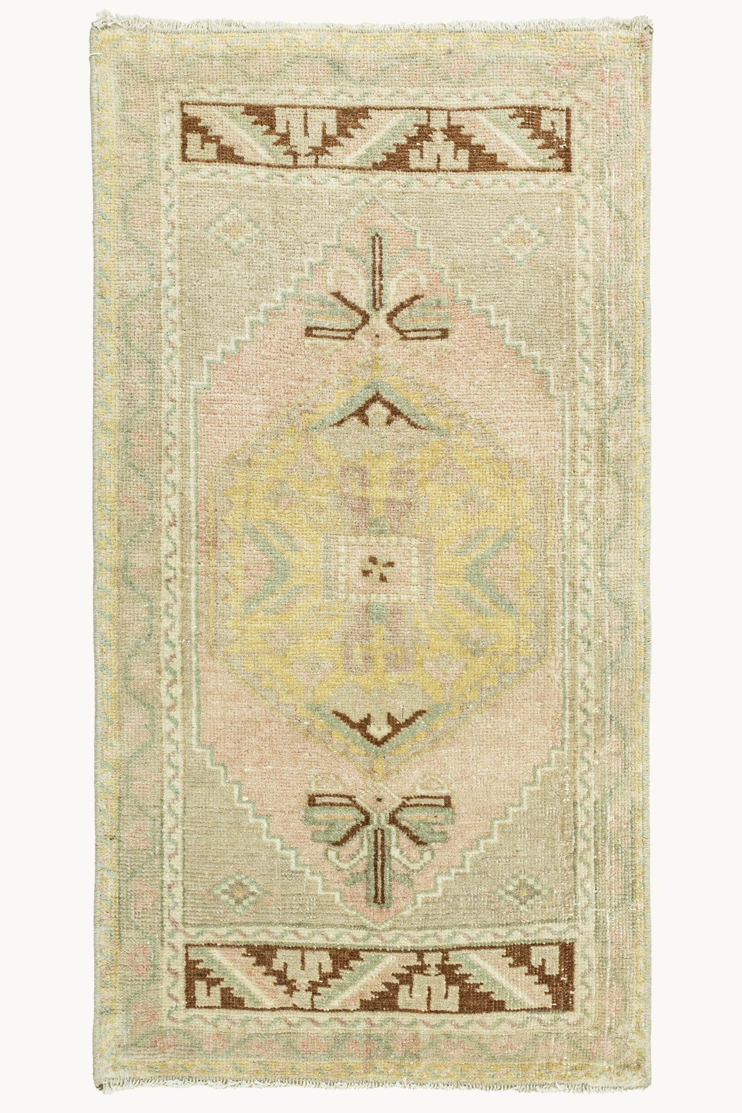 District Loom Vintage Turkish Mini Rug No. 782