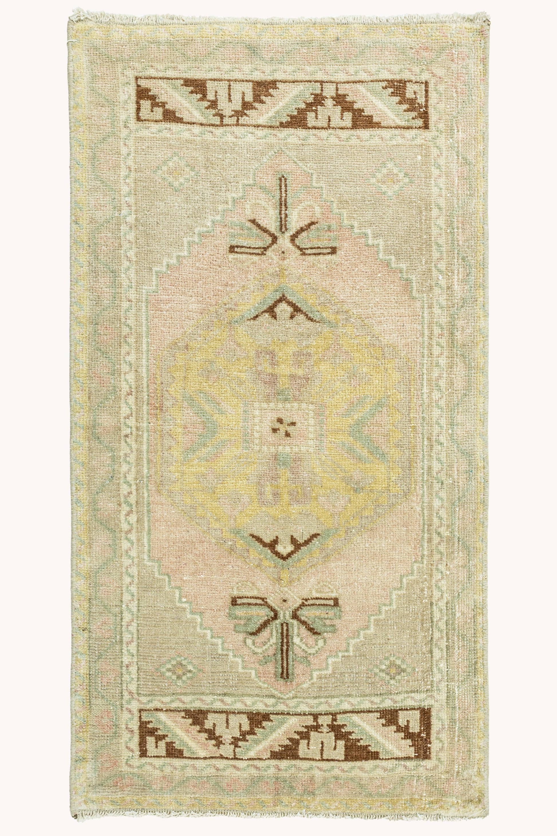 District Loom Vintage Turkish Mini Rug No. 782
