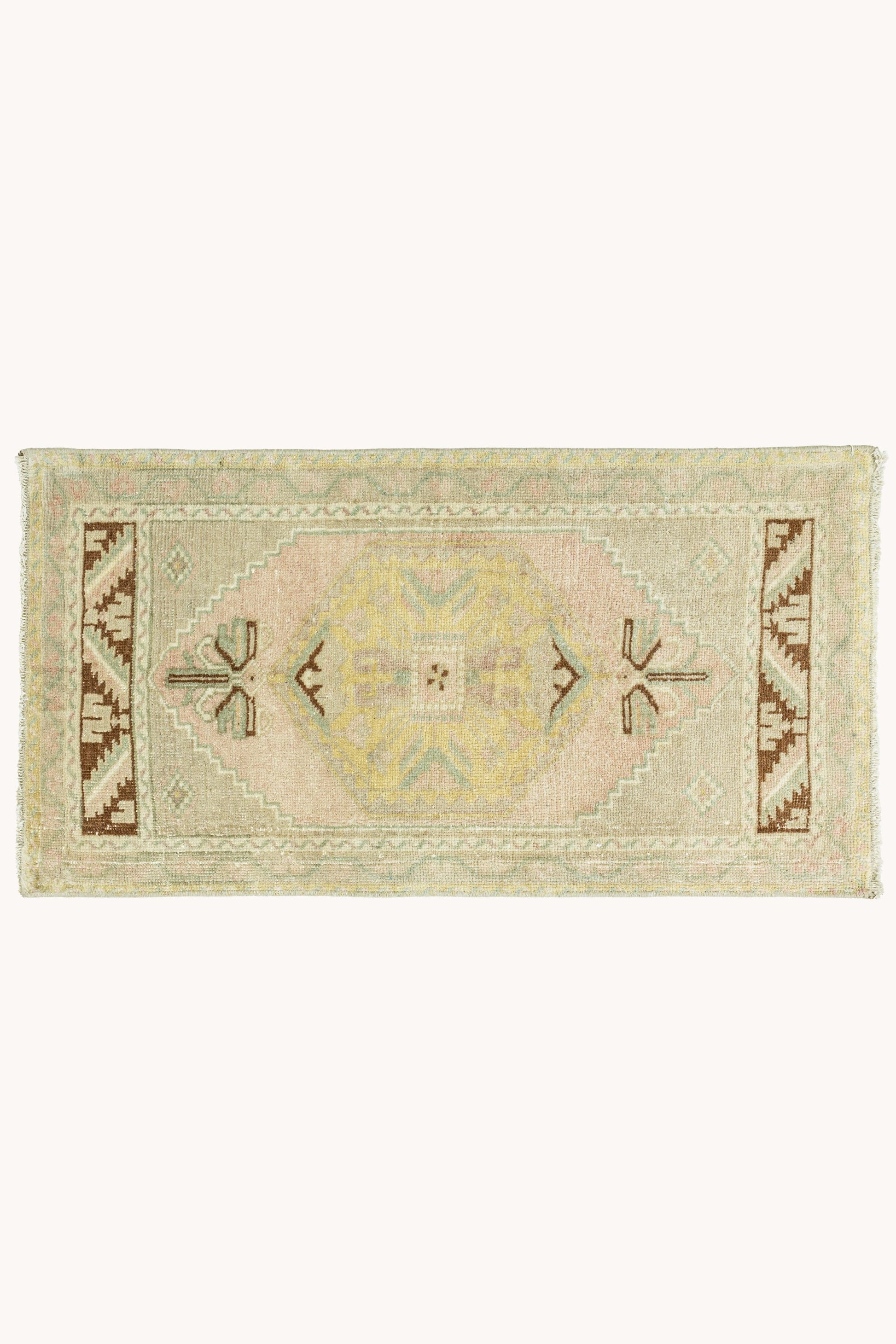 District Loom Vintage Turkish Mini Rug No. 782