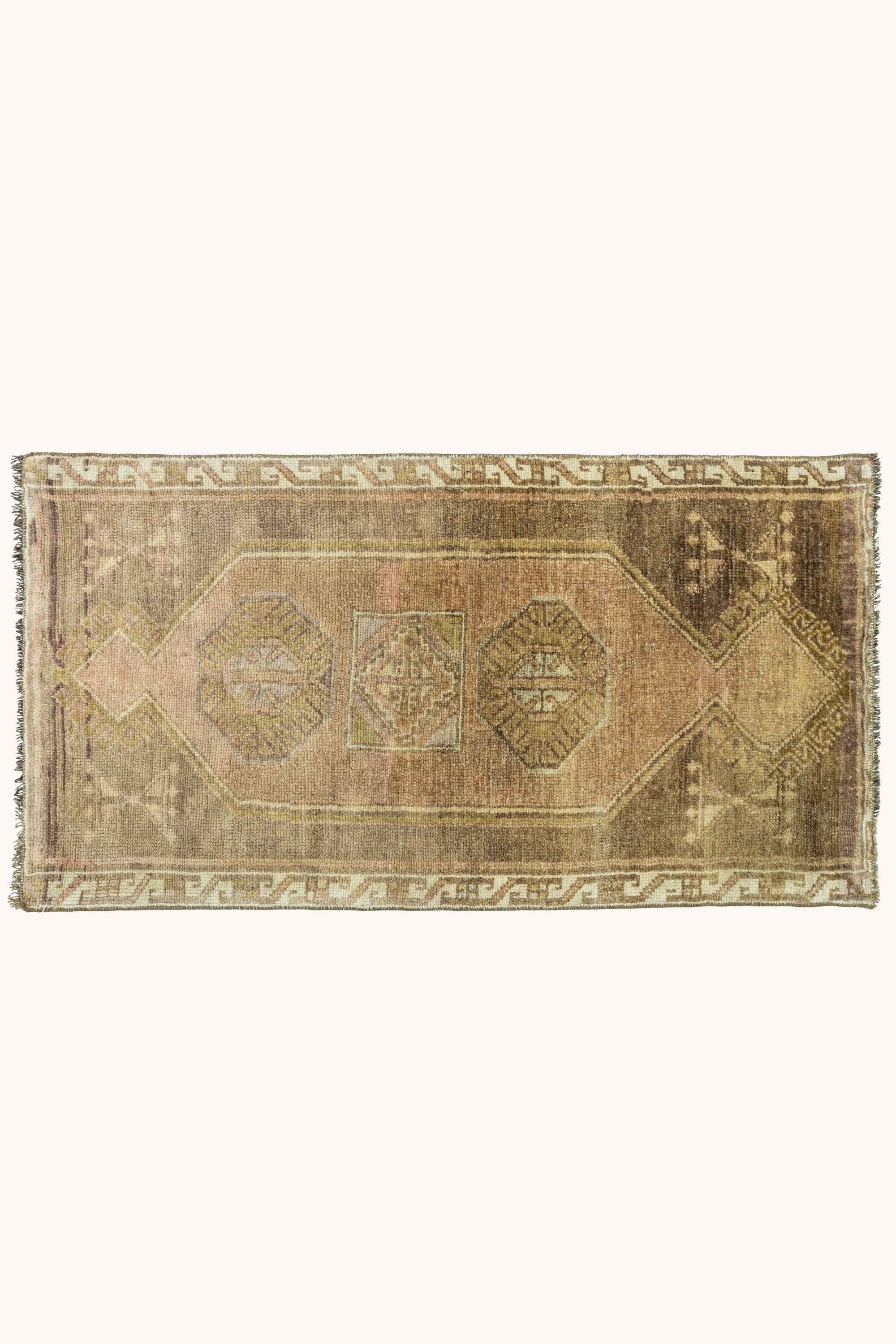 District Loom Vintage Turkish Mini Rug No. 738 