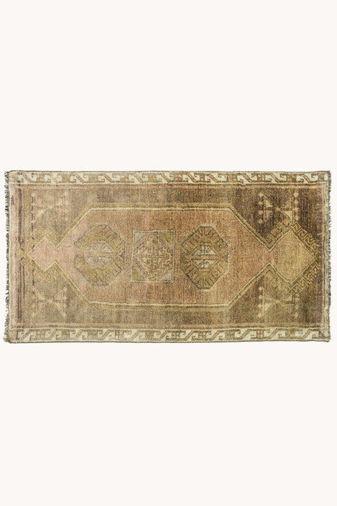District Loom Vintage Turkish Mini Rug No. 738 