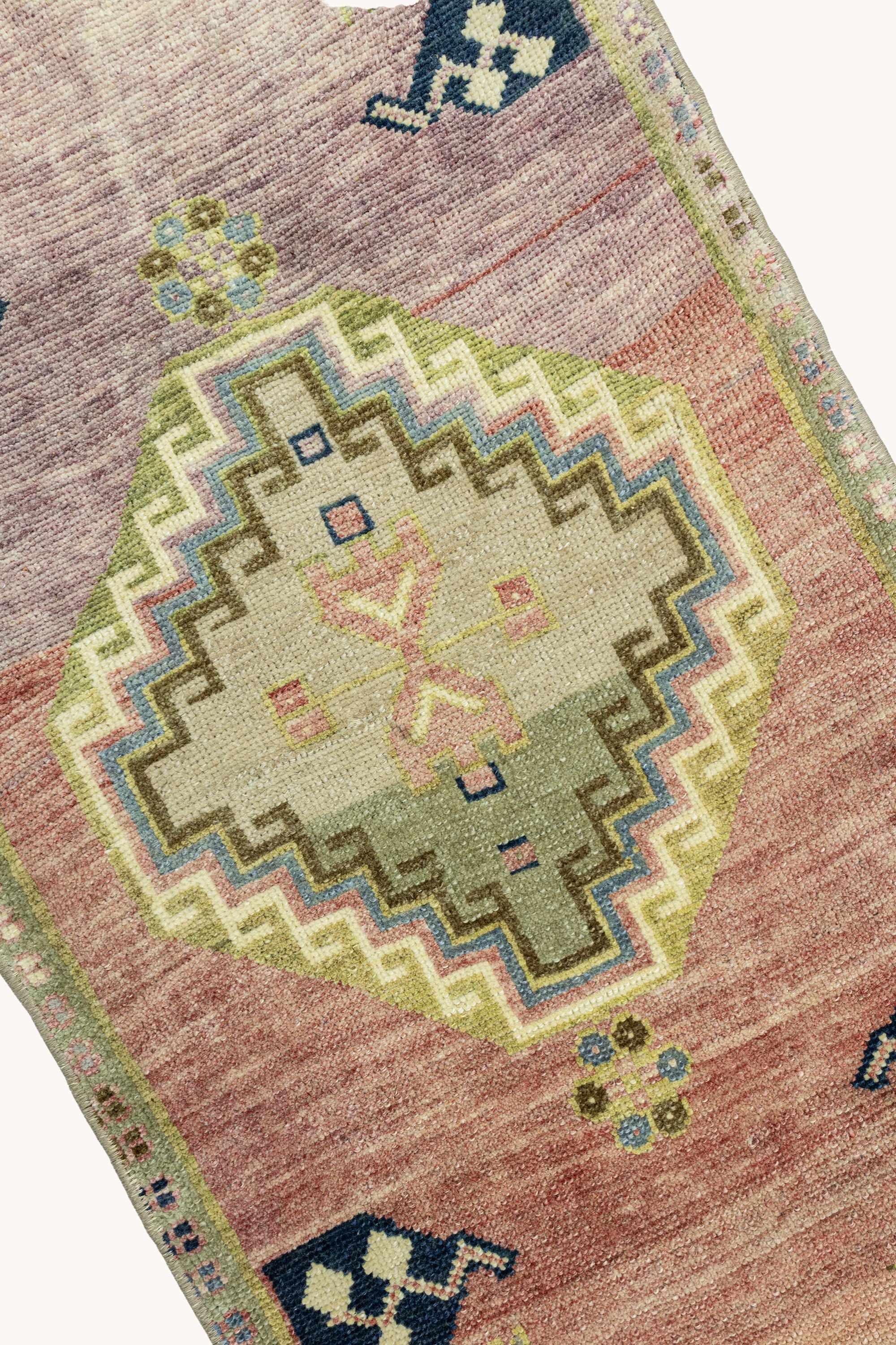 District Loom Vintage Turkish Mini Rug No. 739