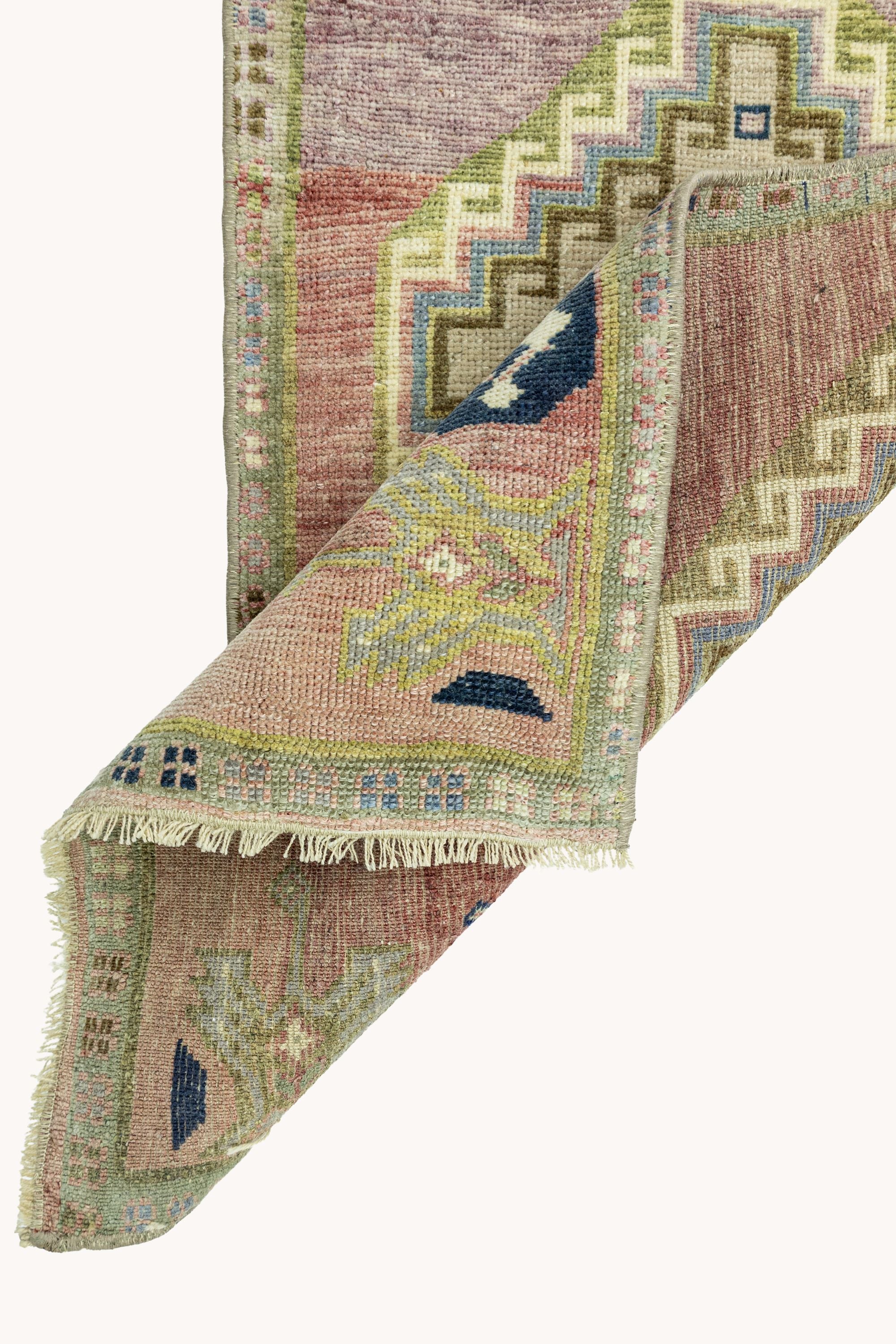 District Loom Vintage Turkish Mini Rug No. 739