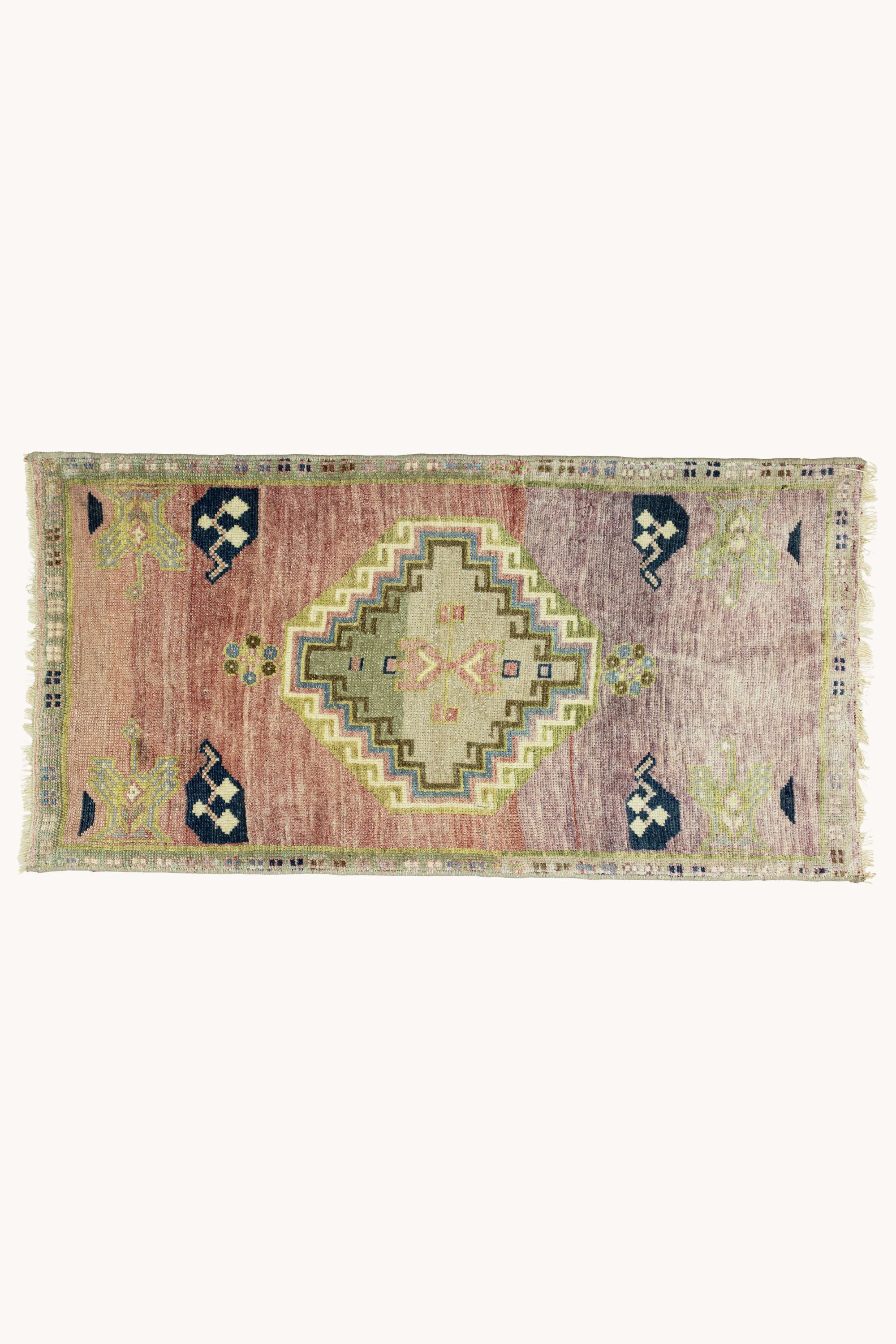 District Loom Vintage Turkish Mini Rug No. 739
