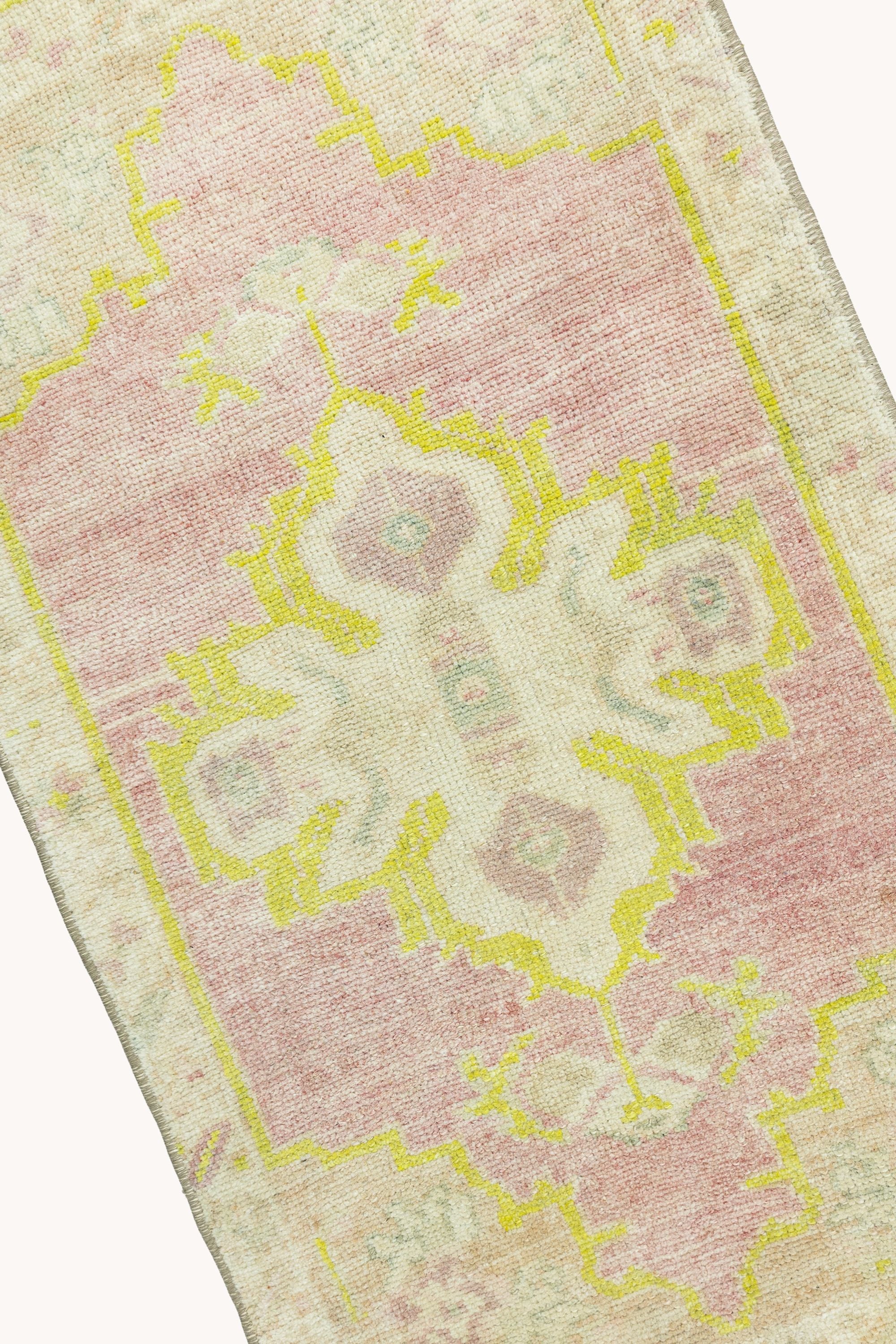 District Loom Vintage Turkish Mini Rug No. 740  