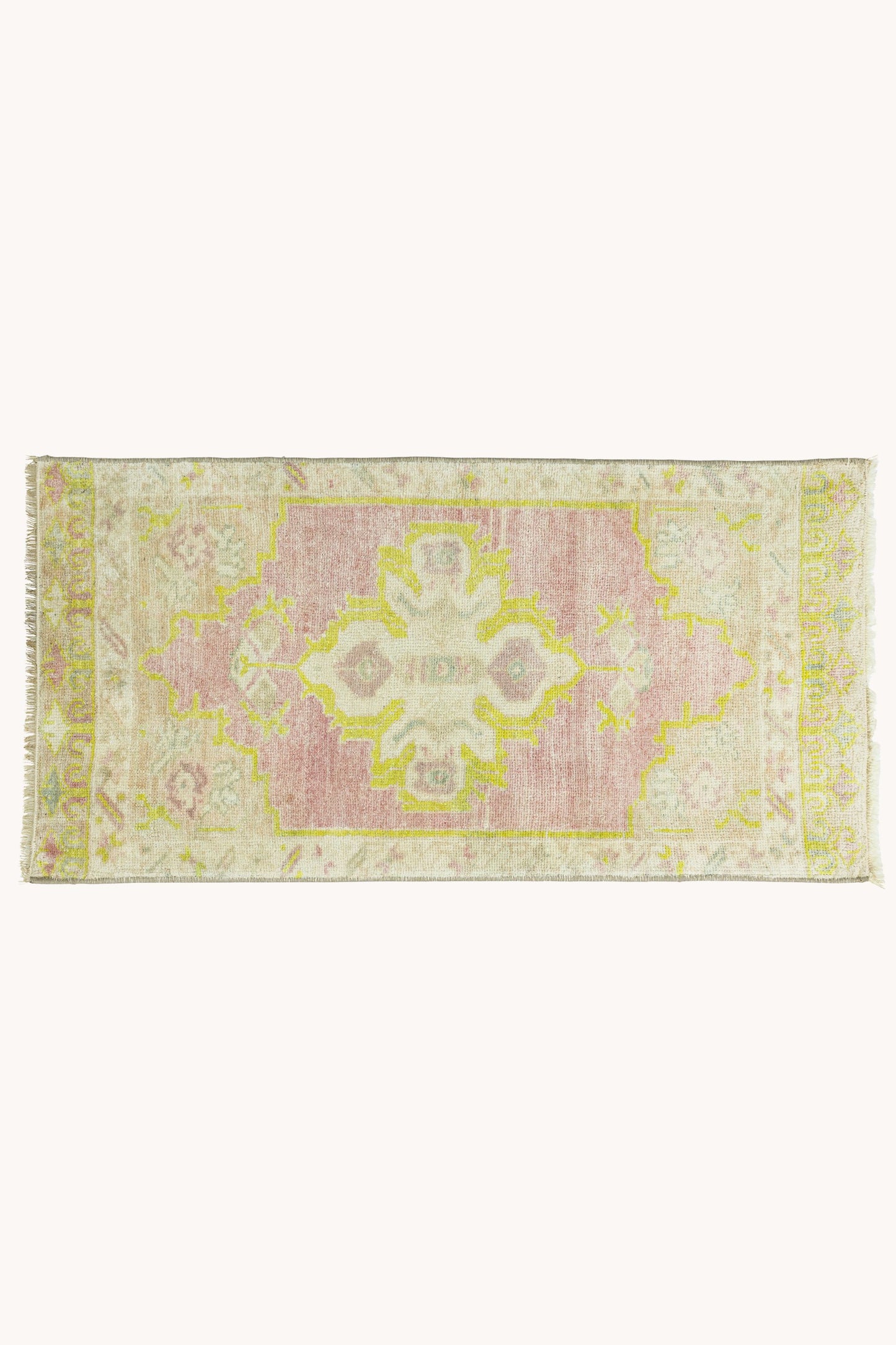 District Loom Vintage Turkish Mini Rug No. 740 